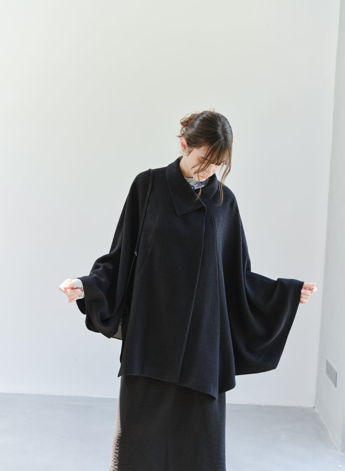CLASSIC CAPE FLARE COAT