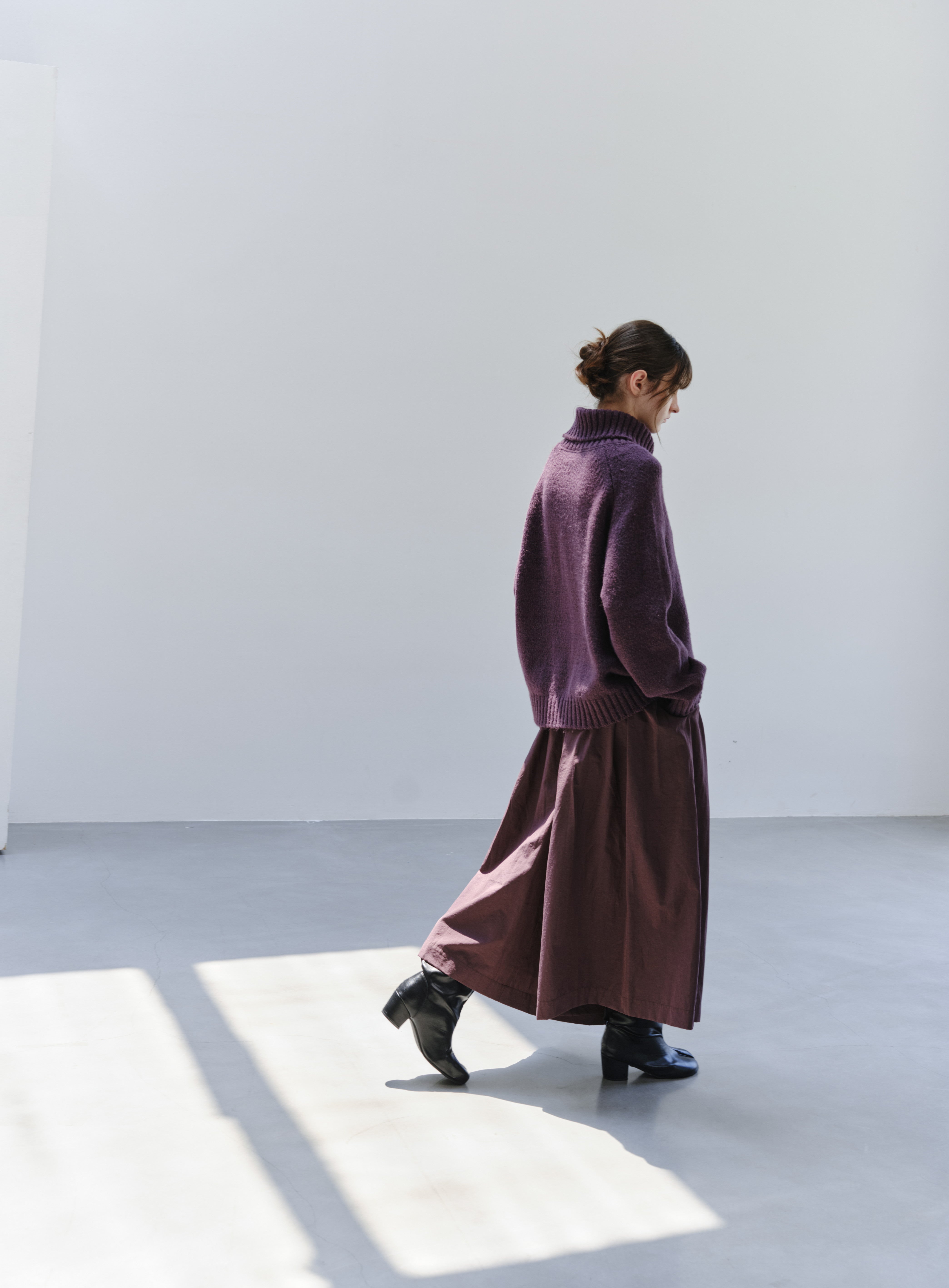 MATTE TEXTURE WIDE CULOTTES
