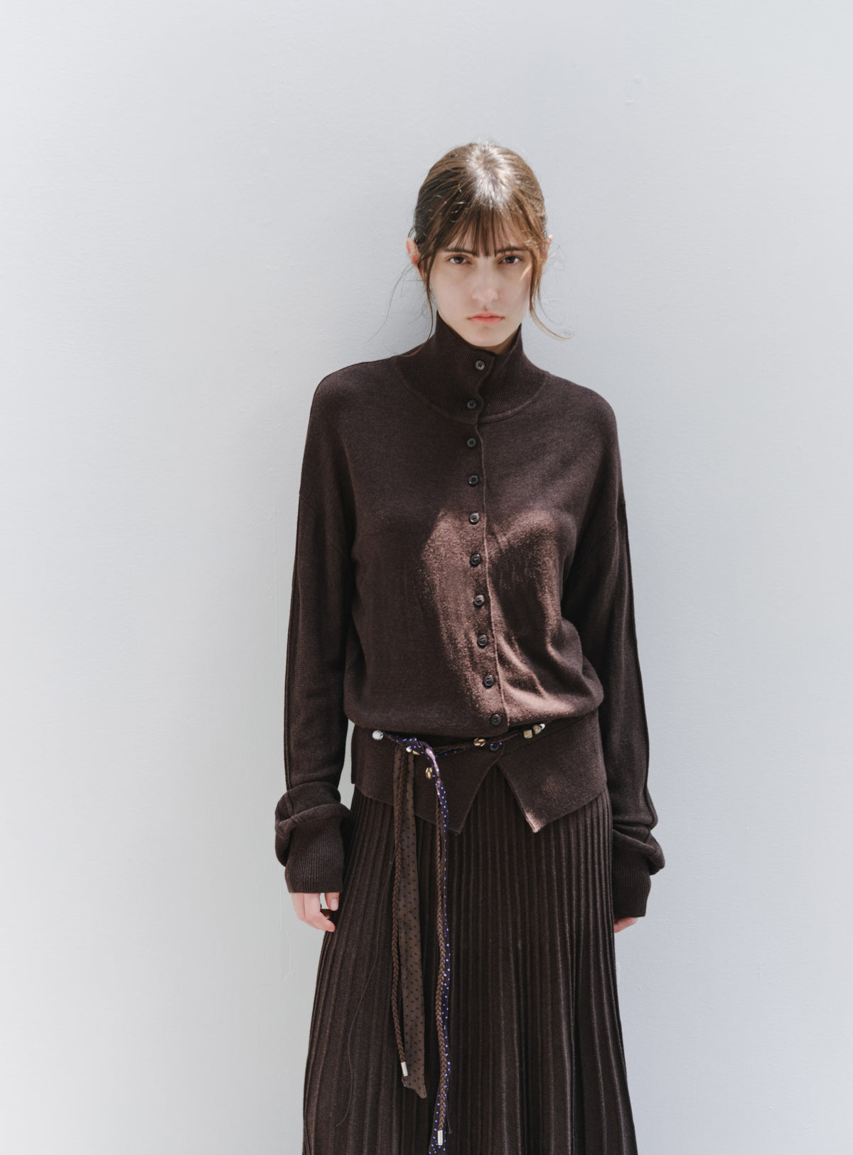 MULTI BUTTON KNIT CARDIGAN