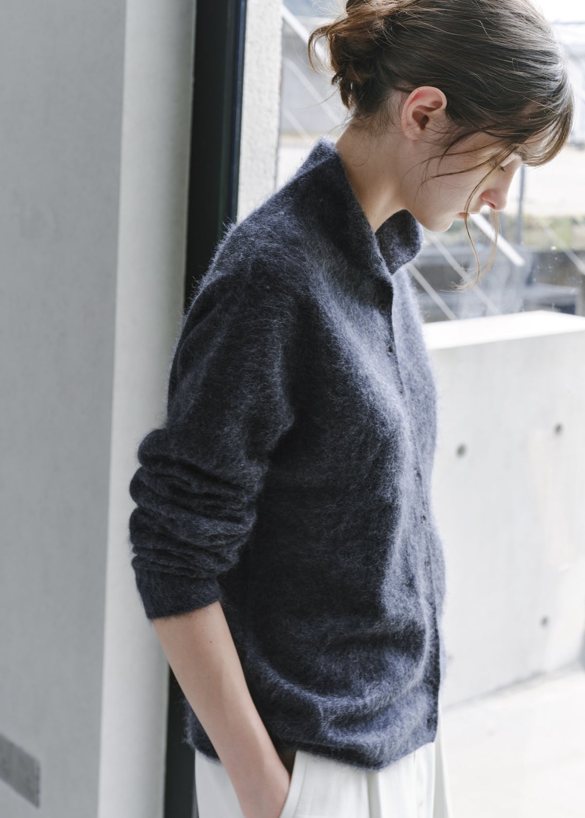 MULTI BUTTON WOOL CARDIGAN