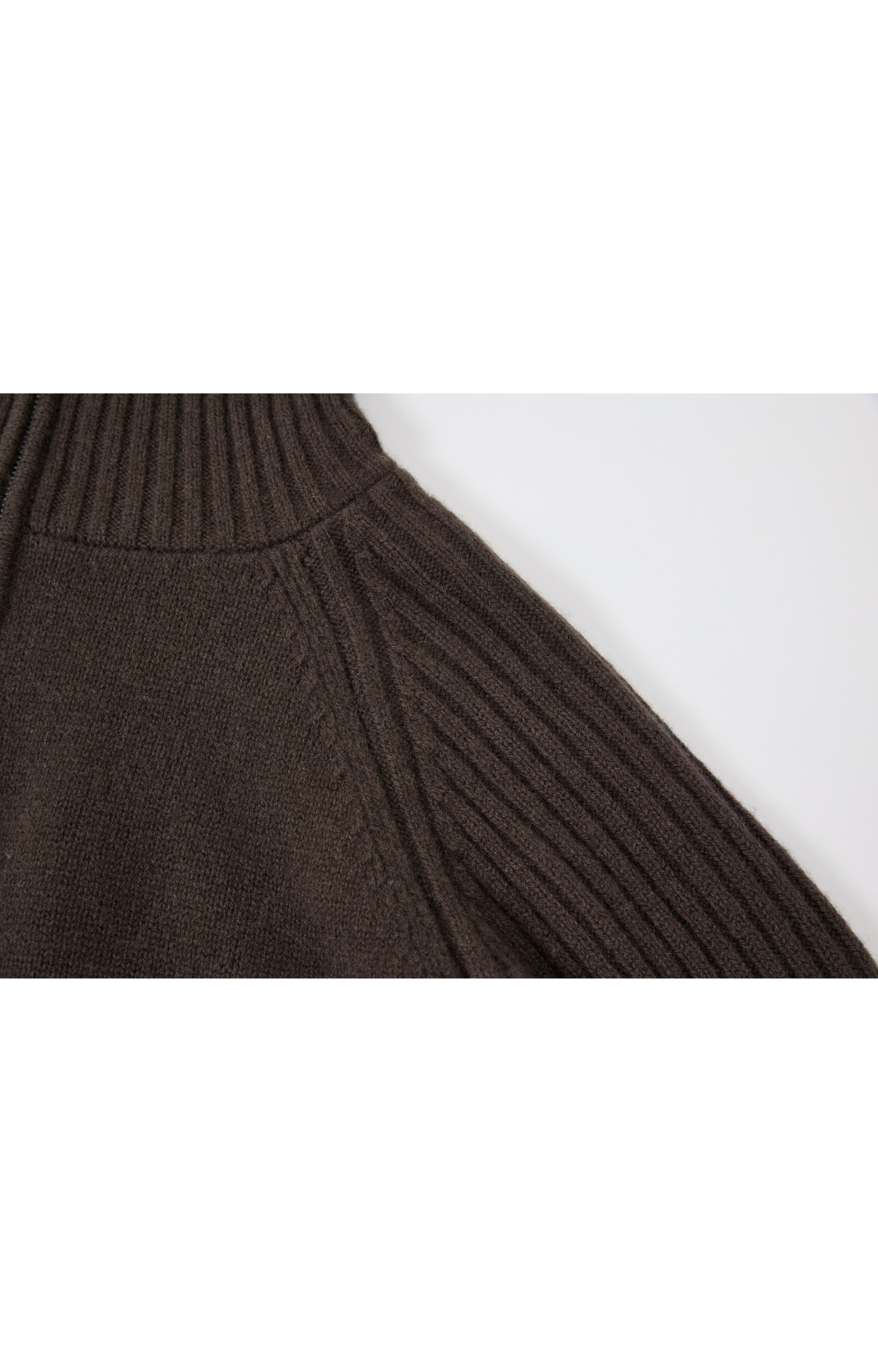 ZIP FIT WOOL CARDIGAN / ジップフィットウールカーディガン