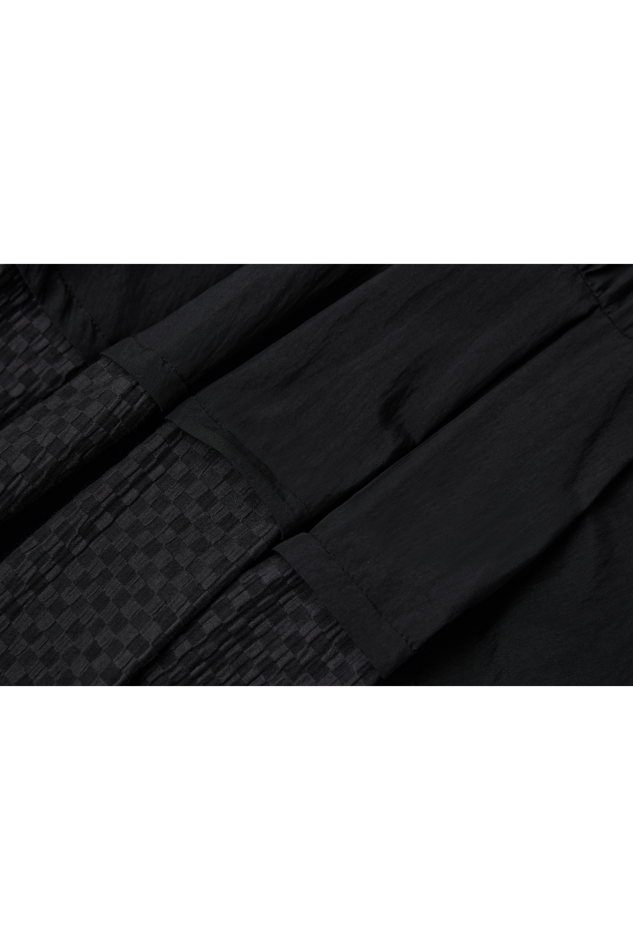 HEM EDGE TIERED DRESS / ヘムエッジティアードワンピース