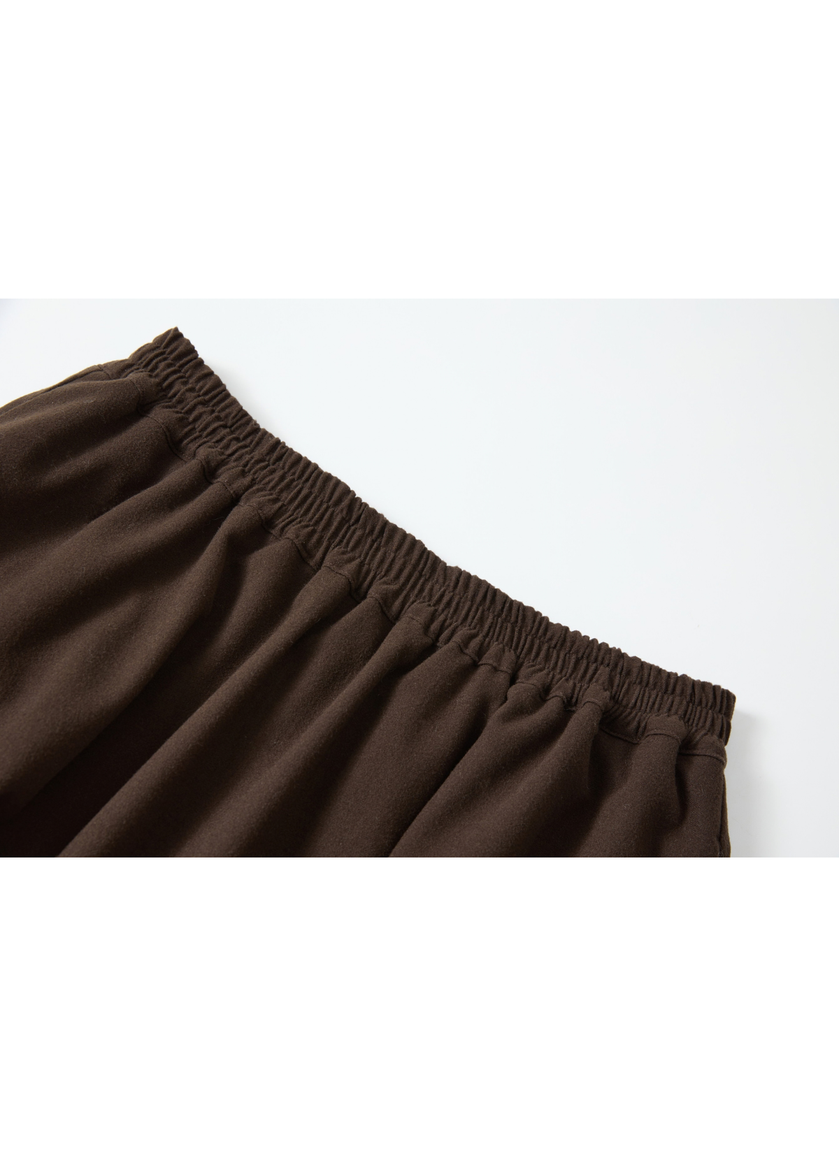 GATHER HEM DRAPE SKIRT