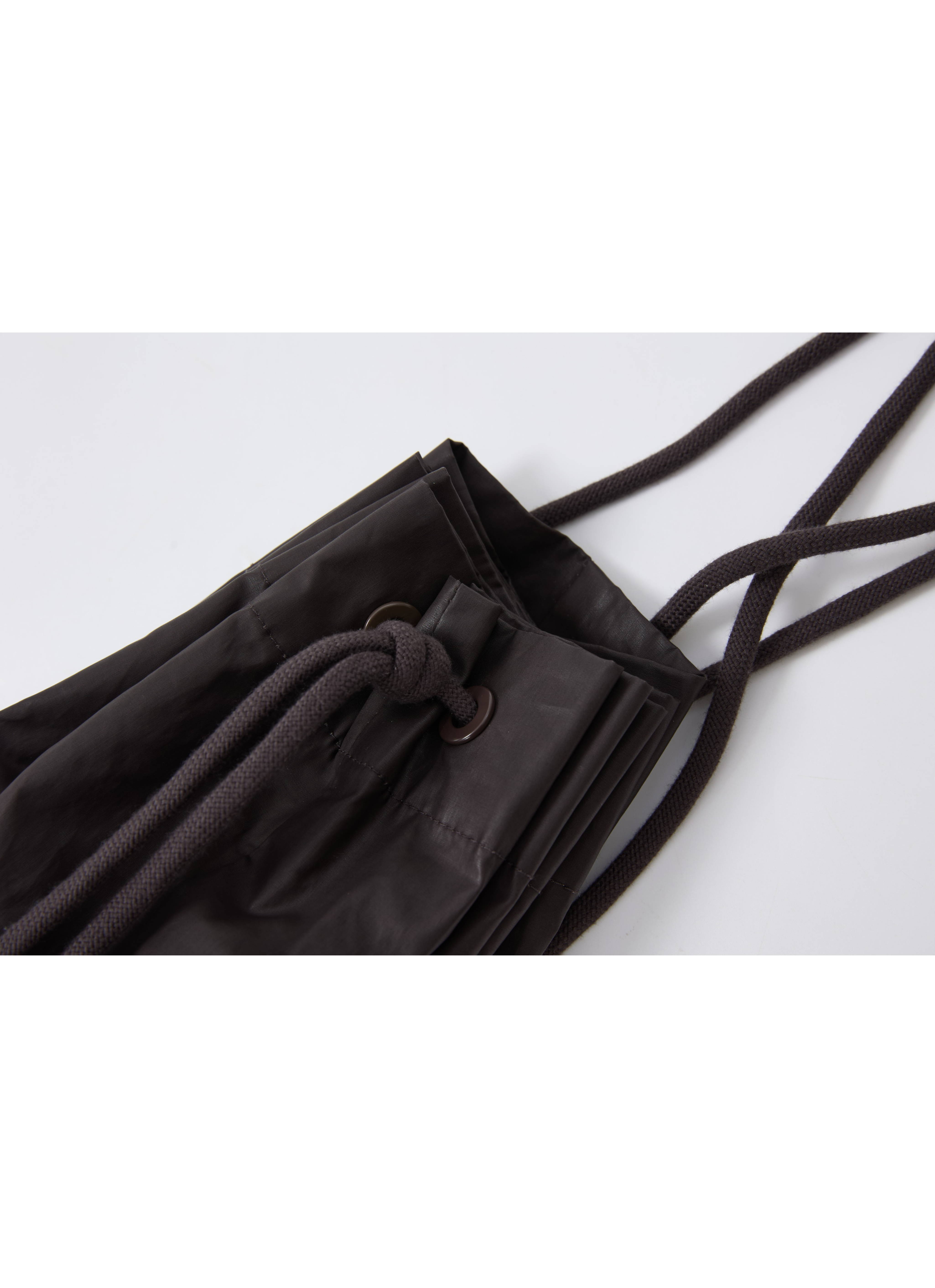 COATING TEXTURE PLEATS BAG / コーティングテクスチャープリーツバック