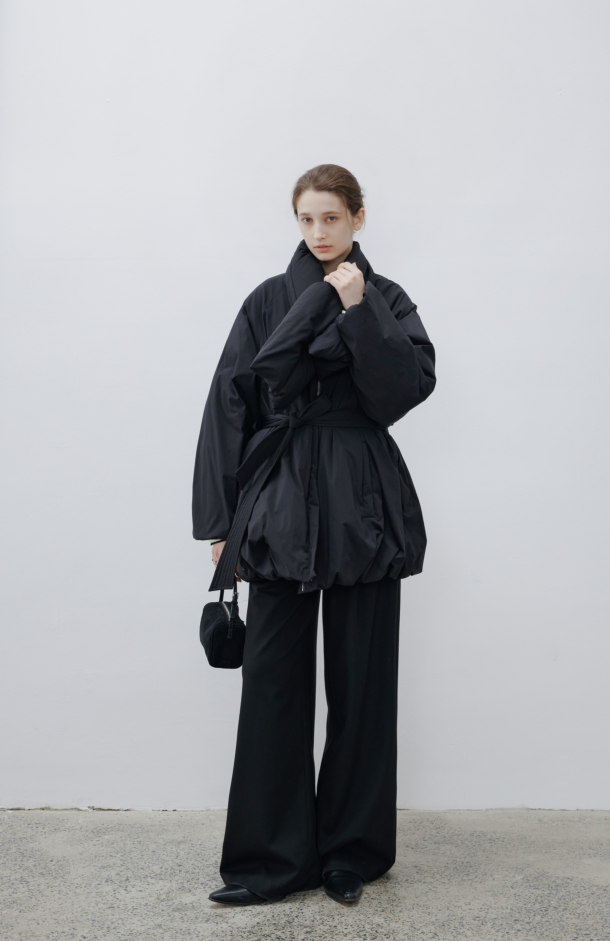 WAIST MARK DOWN SCARF SET