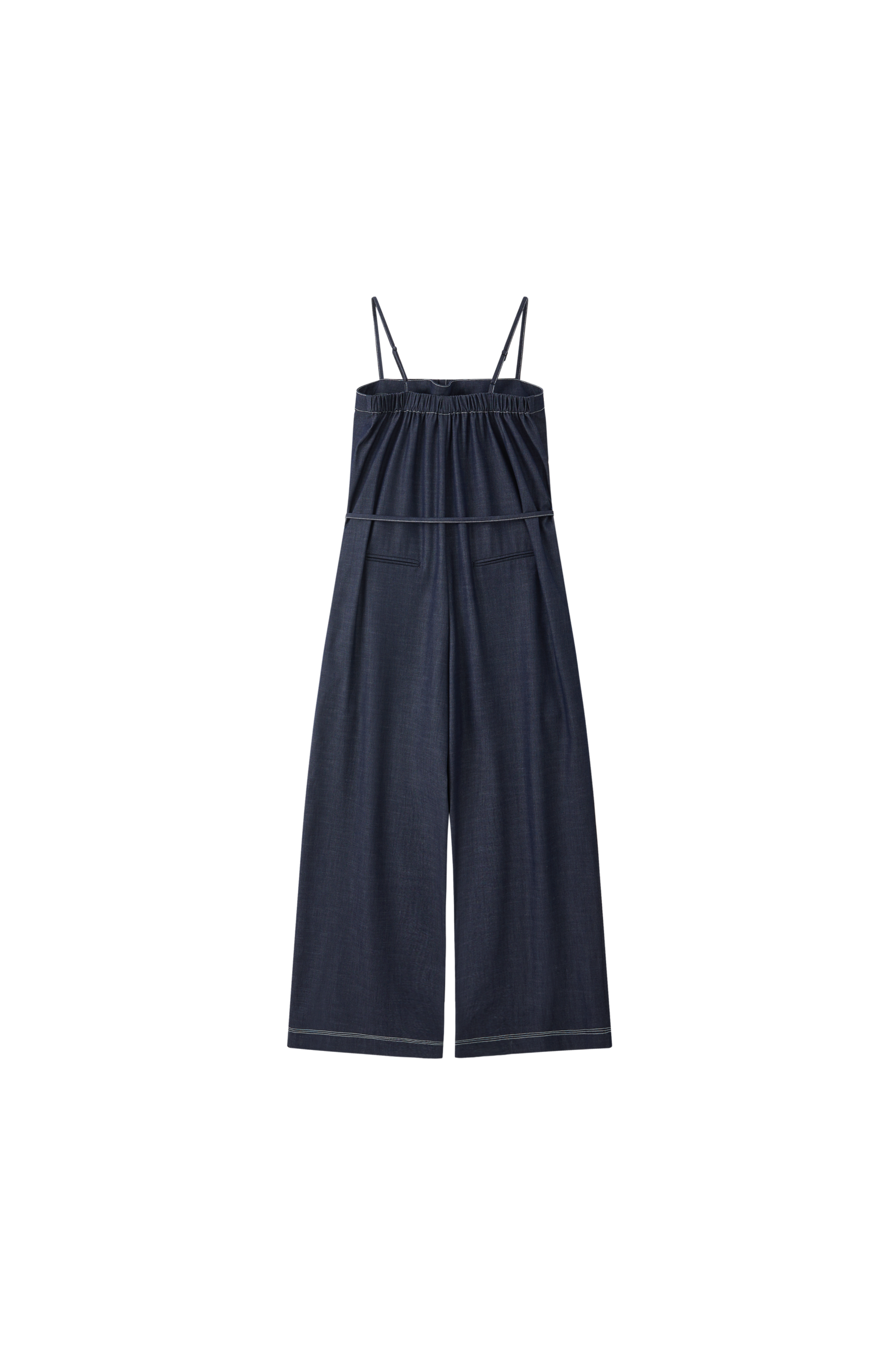 AIRY STITCH DENIM OVERALLS / 에어리 스티치 데님 오버롤