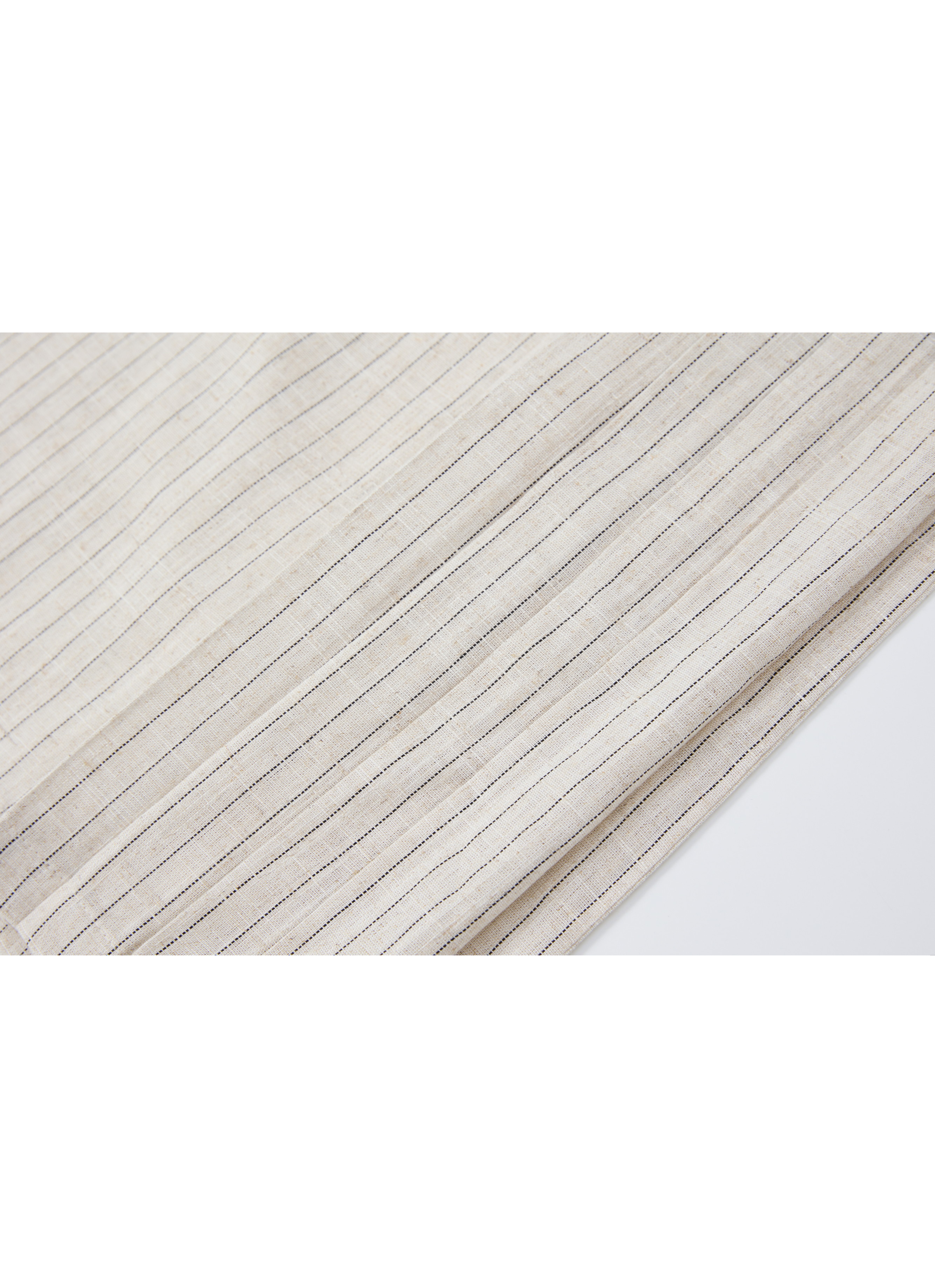 SIDE PLEAT STRIPE PANTS