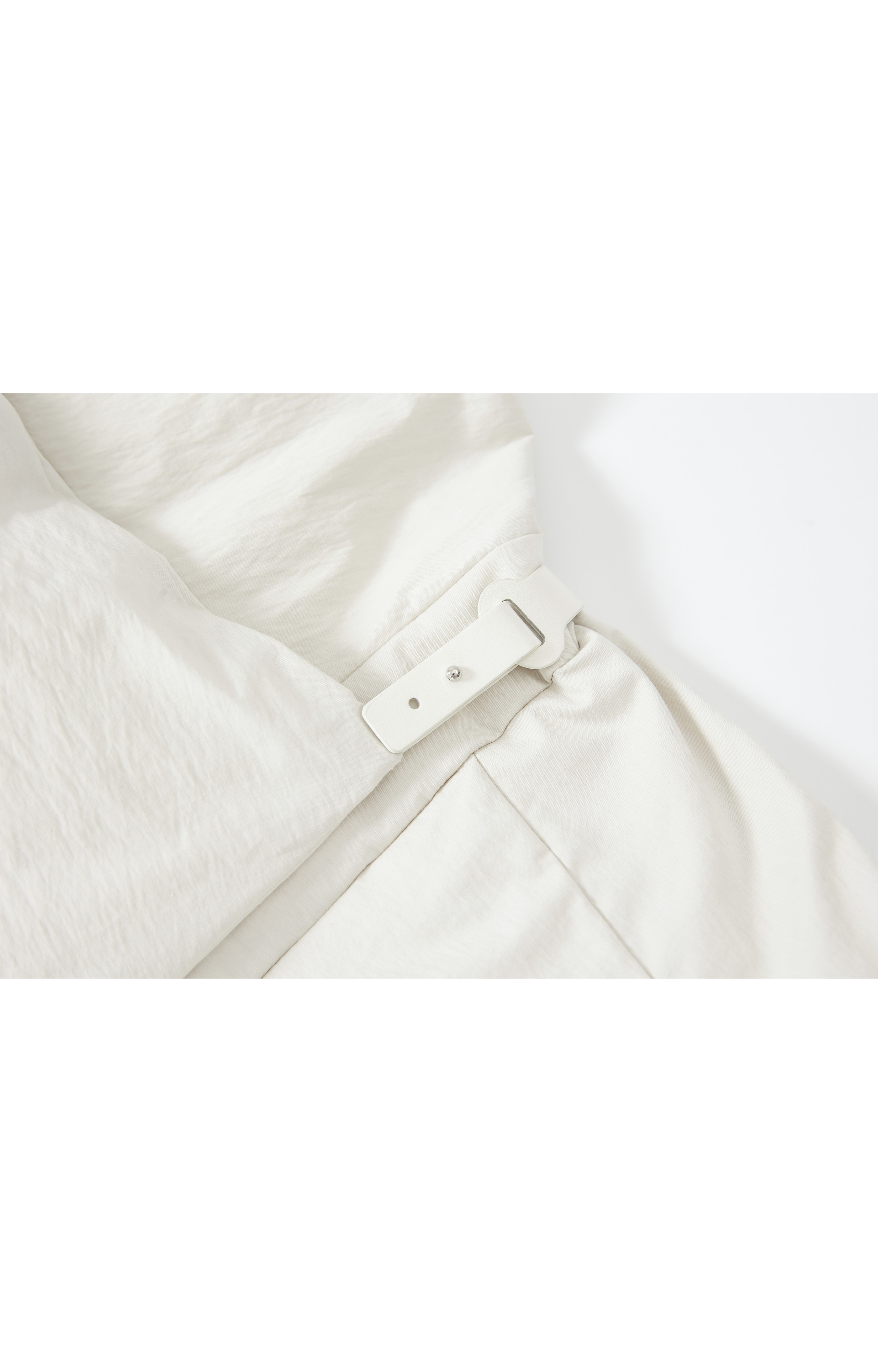 WRAP LAPEL ROUND DOWN / ラップラペルラウンドダウン