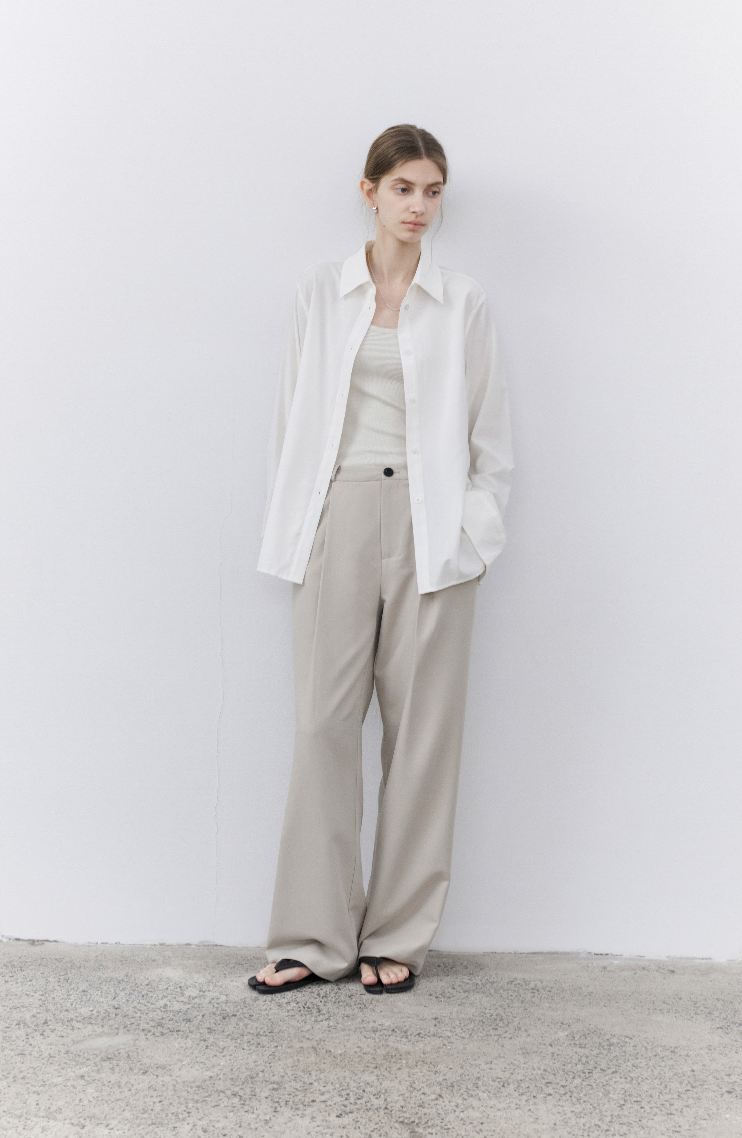 EDGE SILHOUETTE COLOR SHIRT