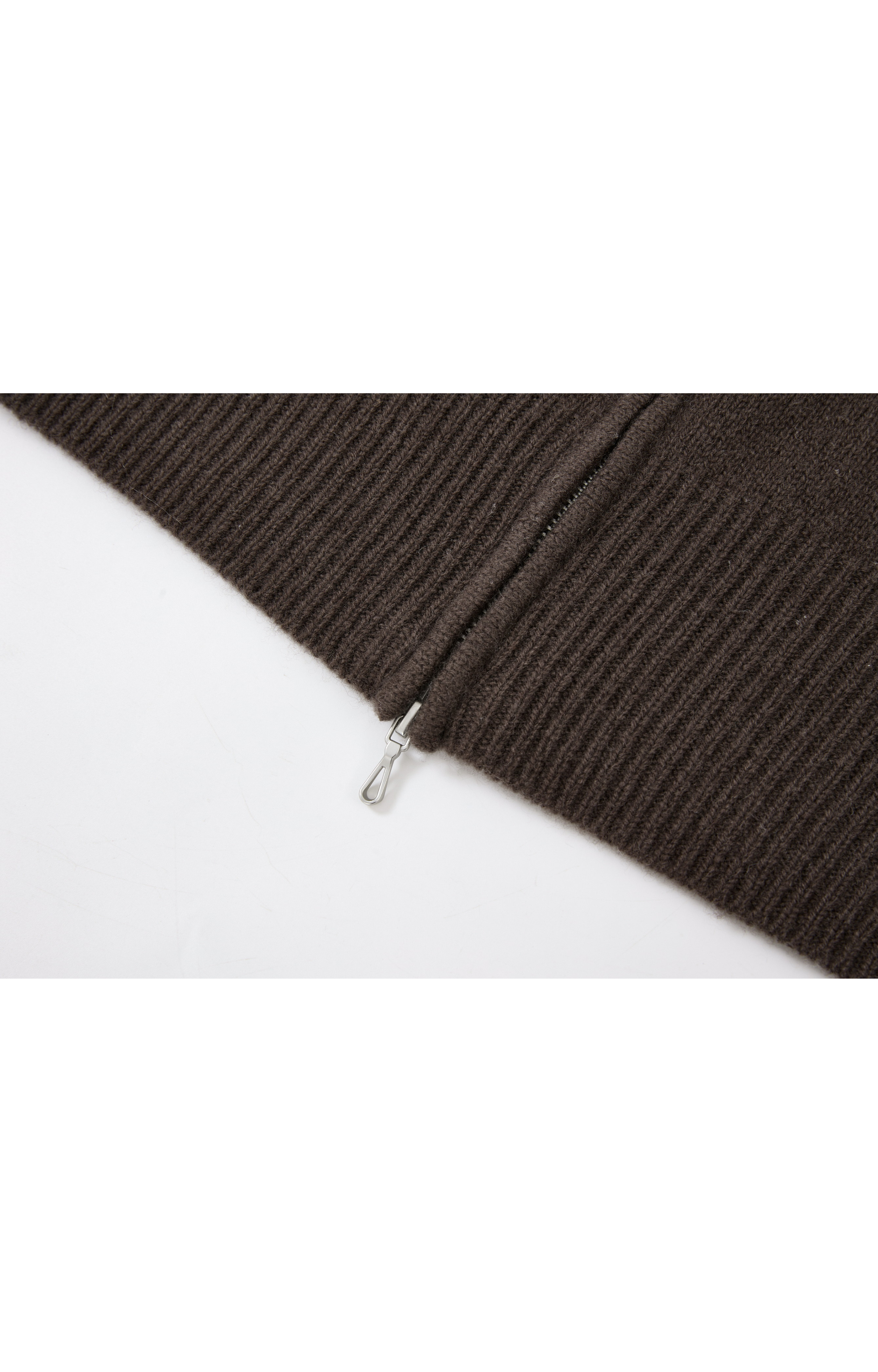 ZIP FIT WOOL CARDIGAN / ジップフィットウールカーディガン