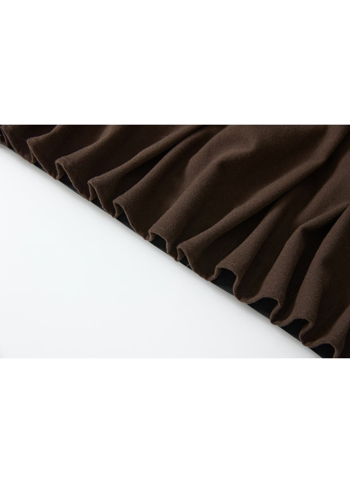 GATHER HEM DRAPE SKIRT