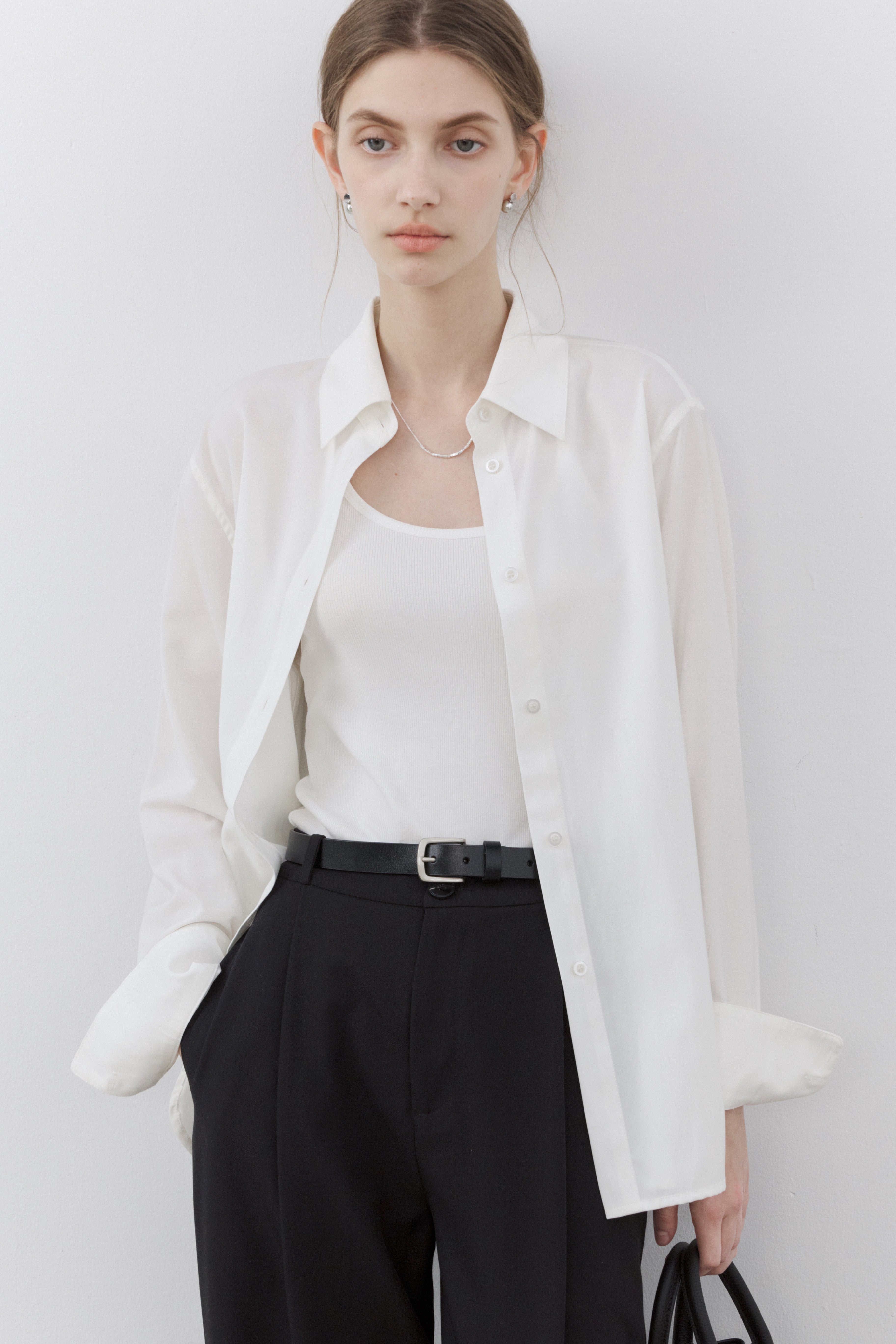 EDGE SILHOUETTE COLOR SHIRT