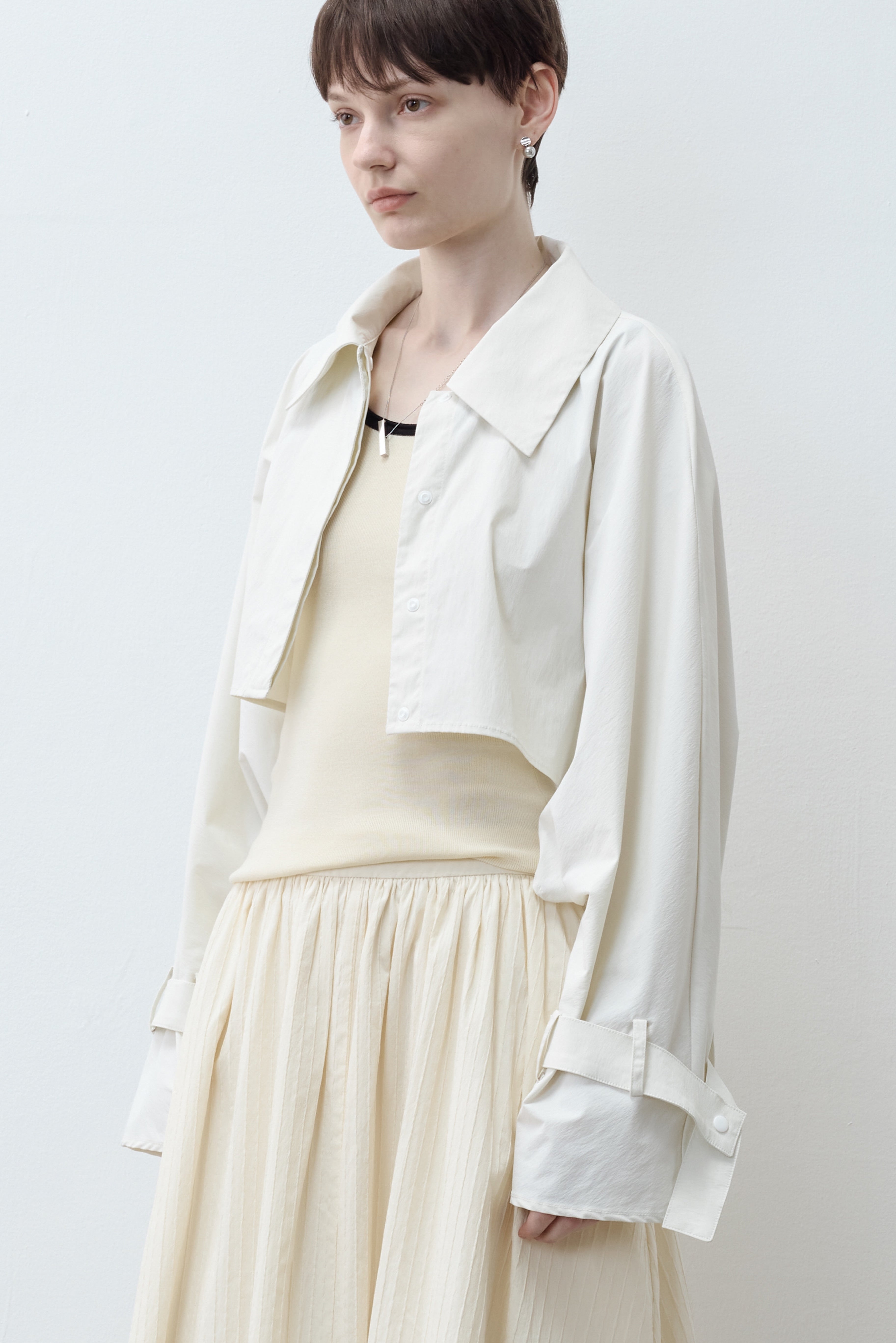 UV CUT SHORT LAYER SHIRT / UVカットショートレイヤーシャツ