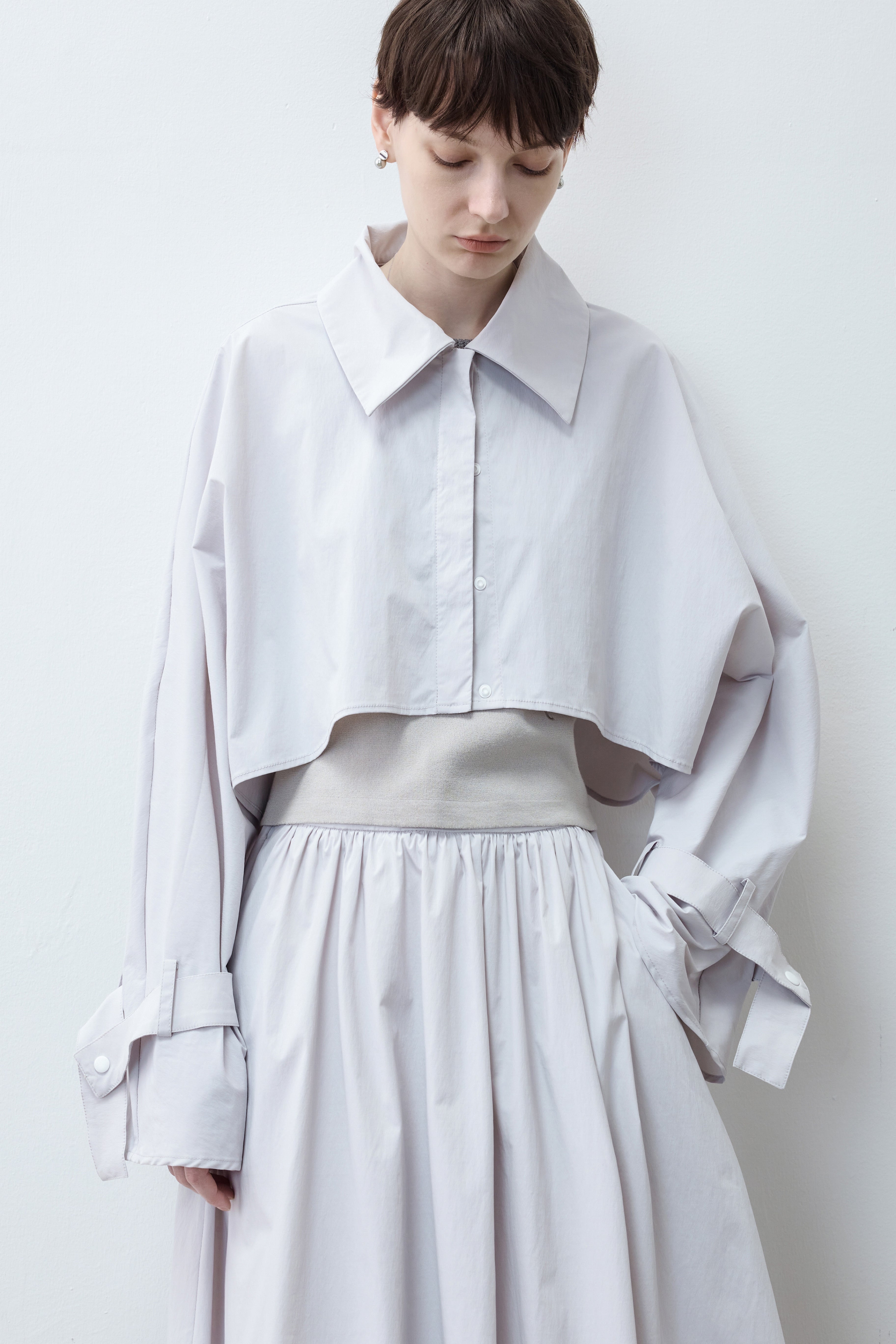 UV CUT SHORT LAYER SHIRT / UVカットショートレイヤーシャツ