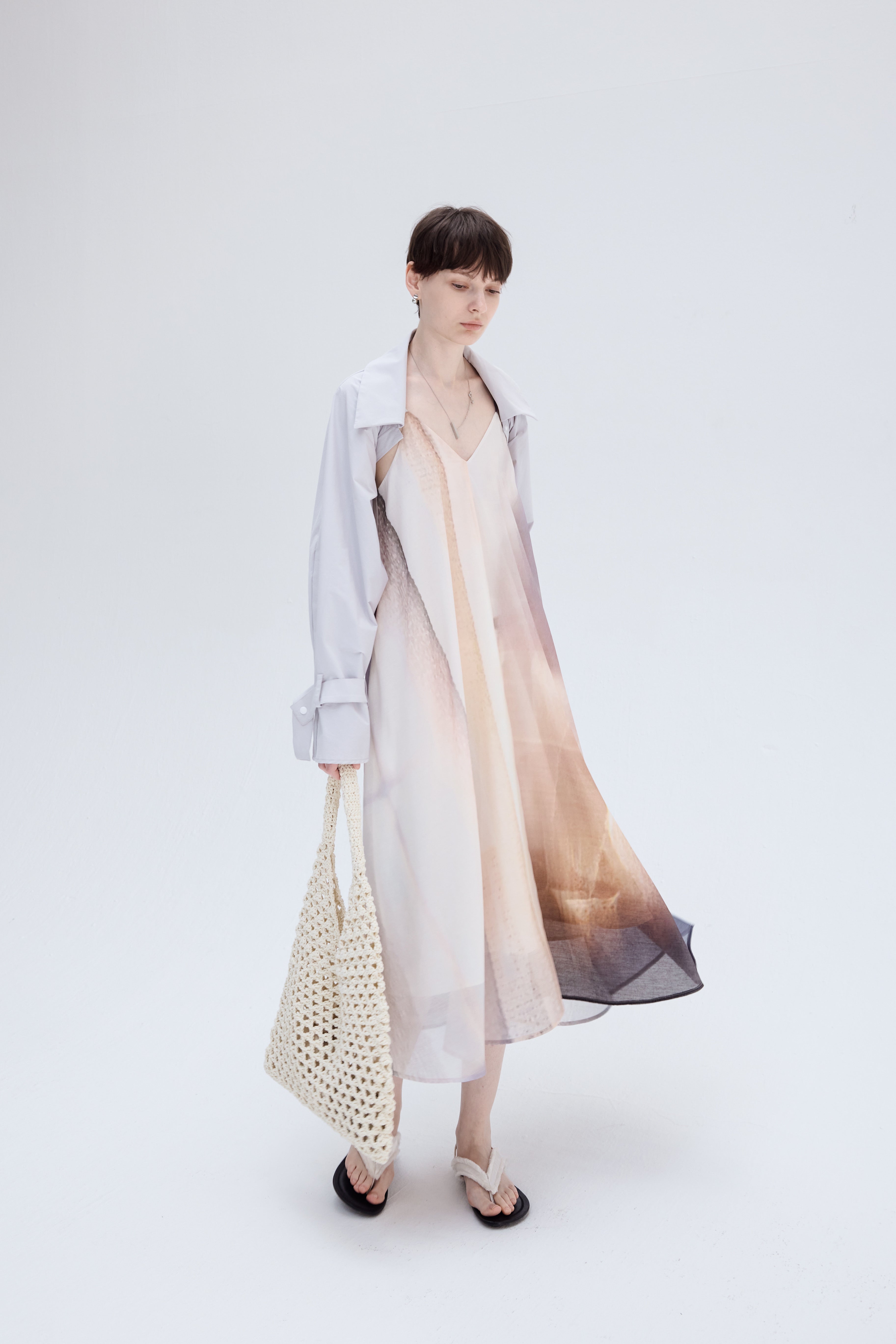 WATERCOLOR GRADATION DRESS / 水彩グラデーションワンピース