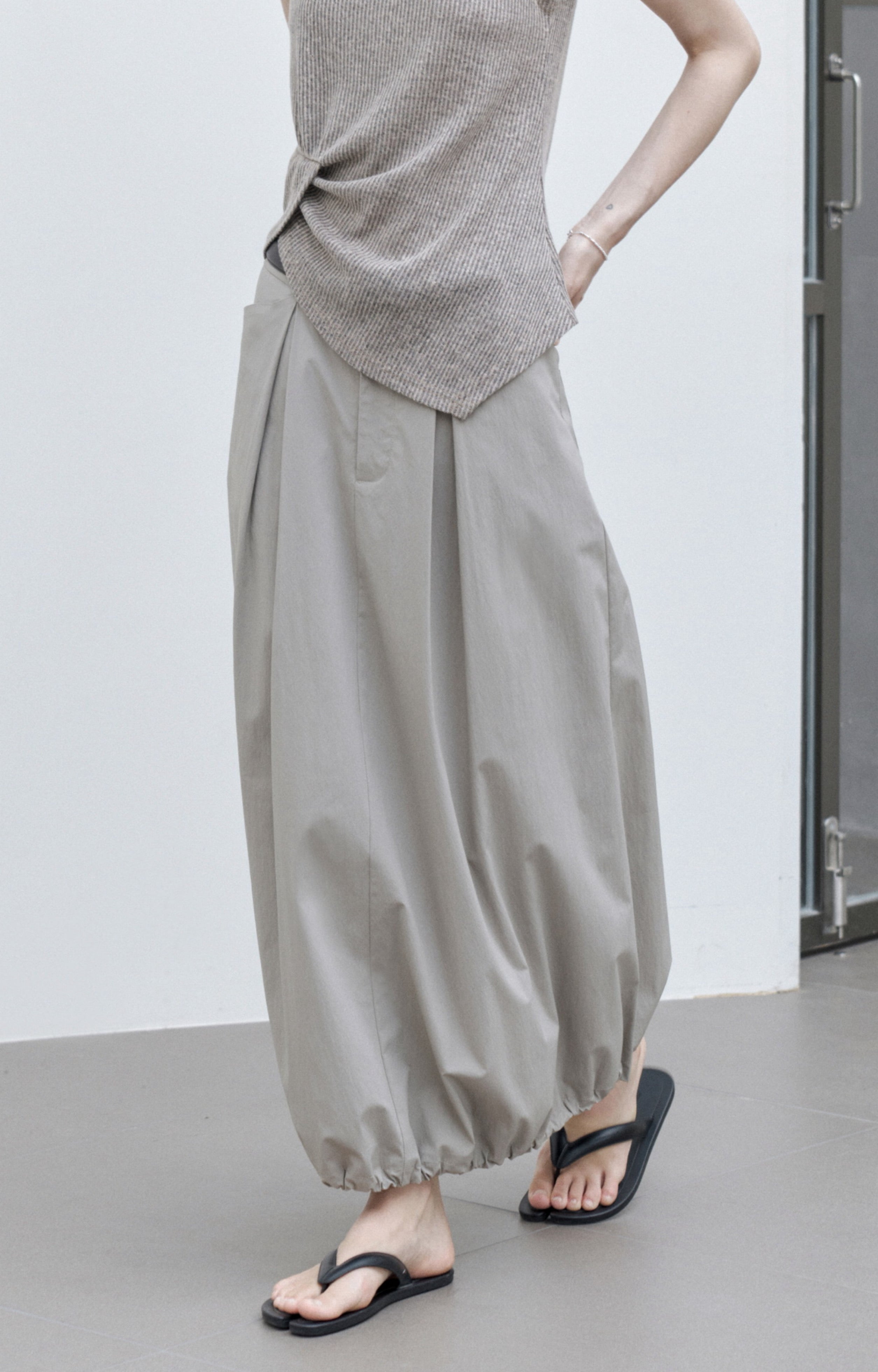 2WAY FLARE BALLOON SKIRT