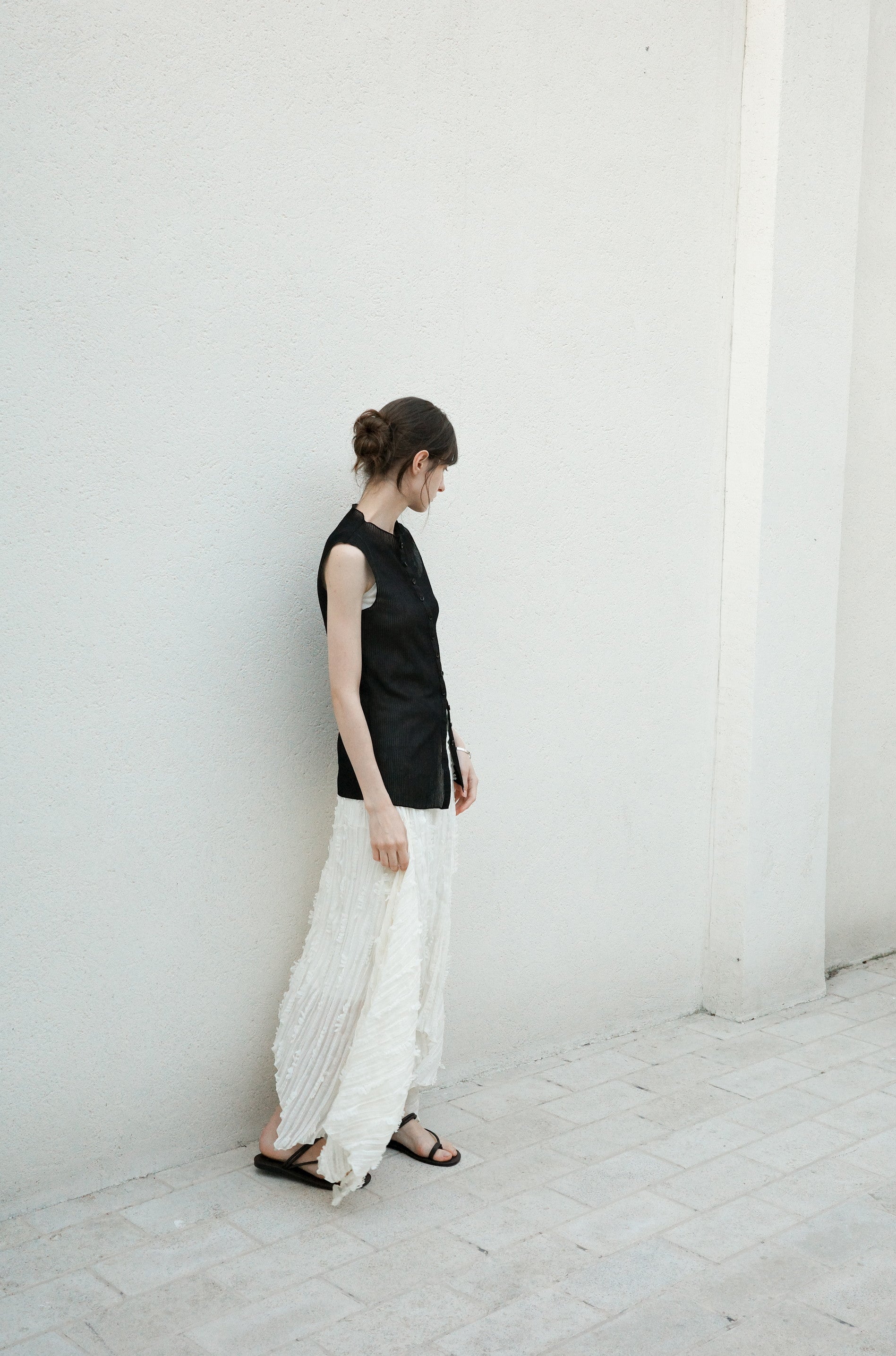 FEATHER TOUCH DESIGN SKIRT