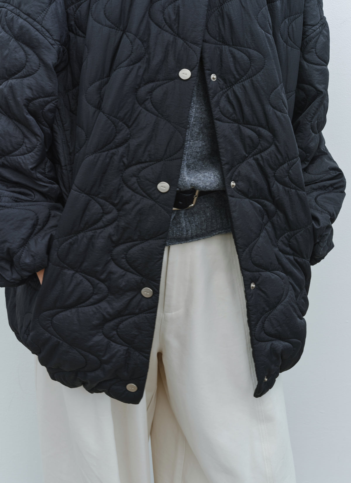 WATER WAVE QUILTING BLOUSON