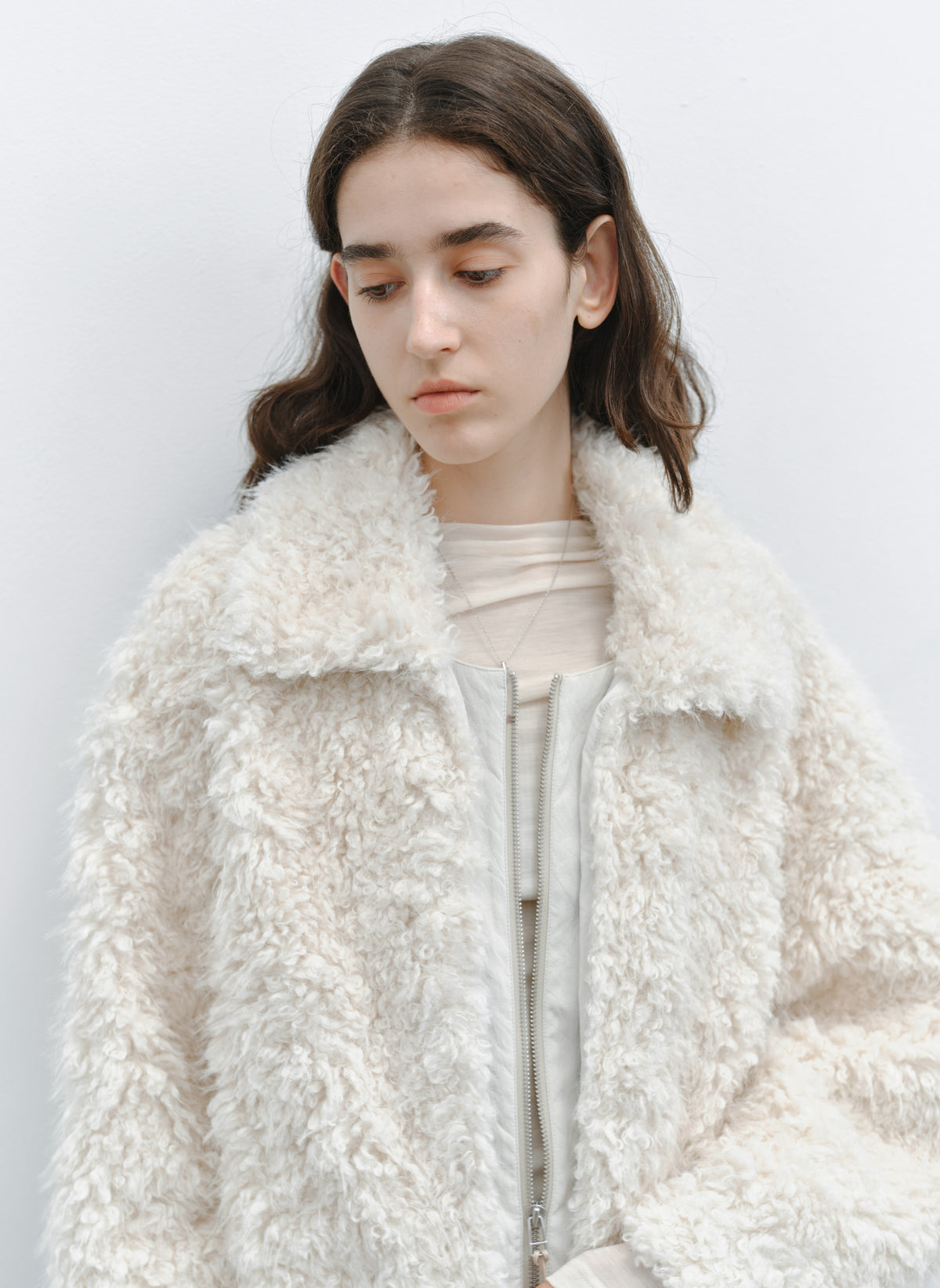ZIP FUR SHORT JACKET