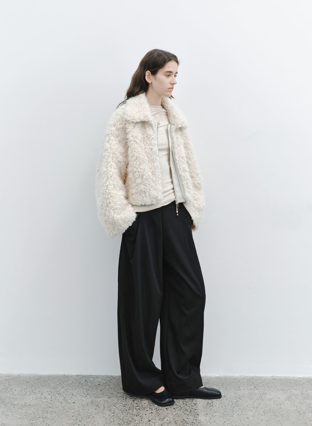 ZIP FUR SHORT JACKET