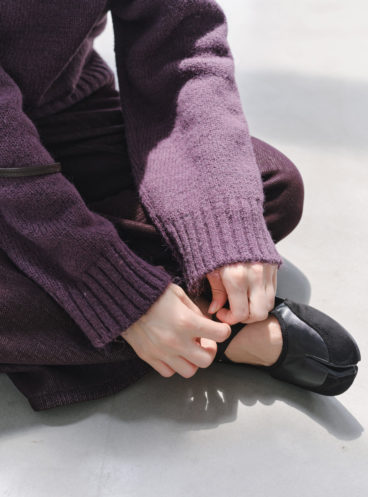 CHUNKY KNIT TURTLE SWEATER