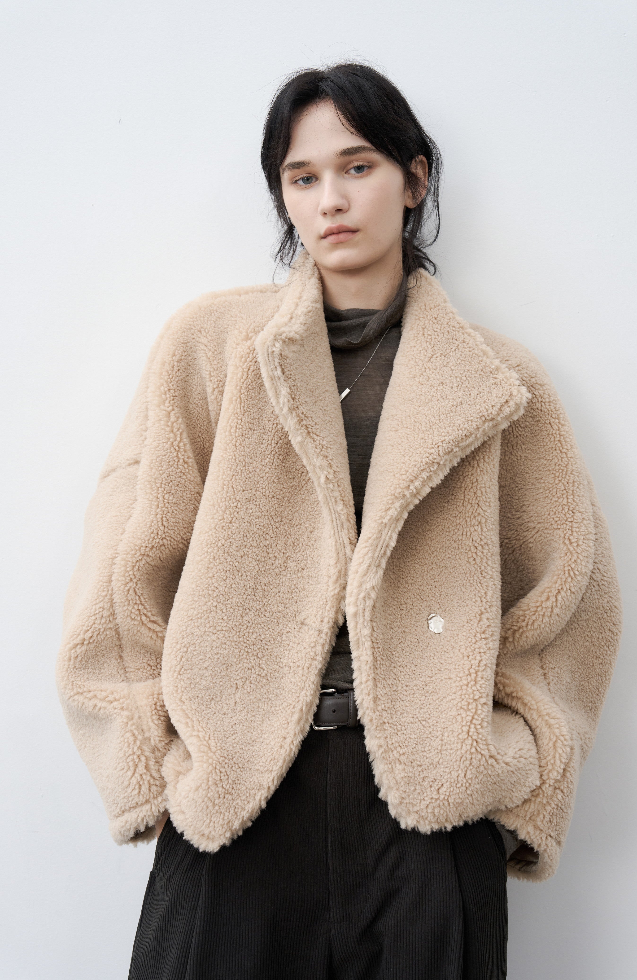 WARM LAPEL BOA JACKET / ウォームラペルボアジャケット