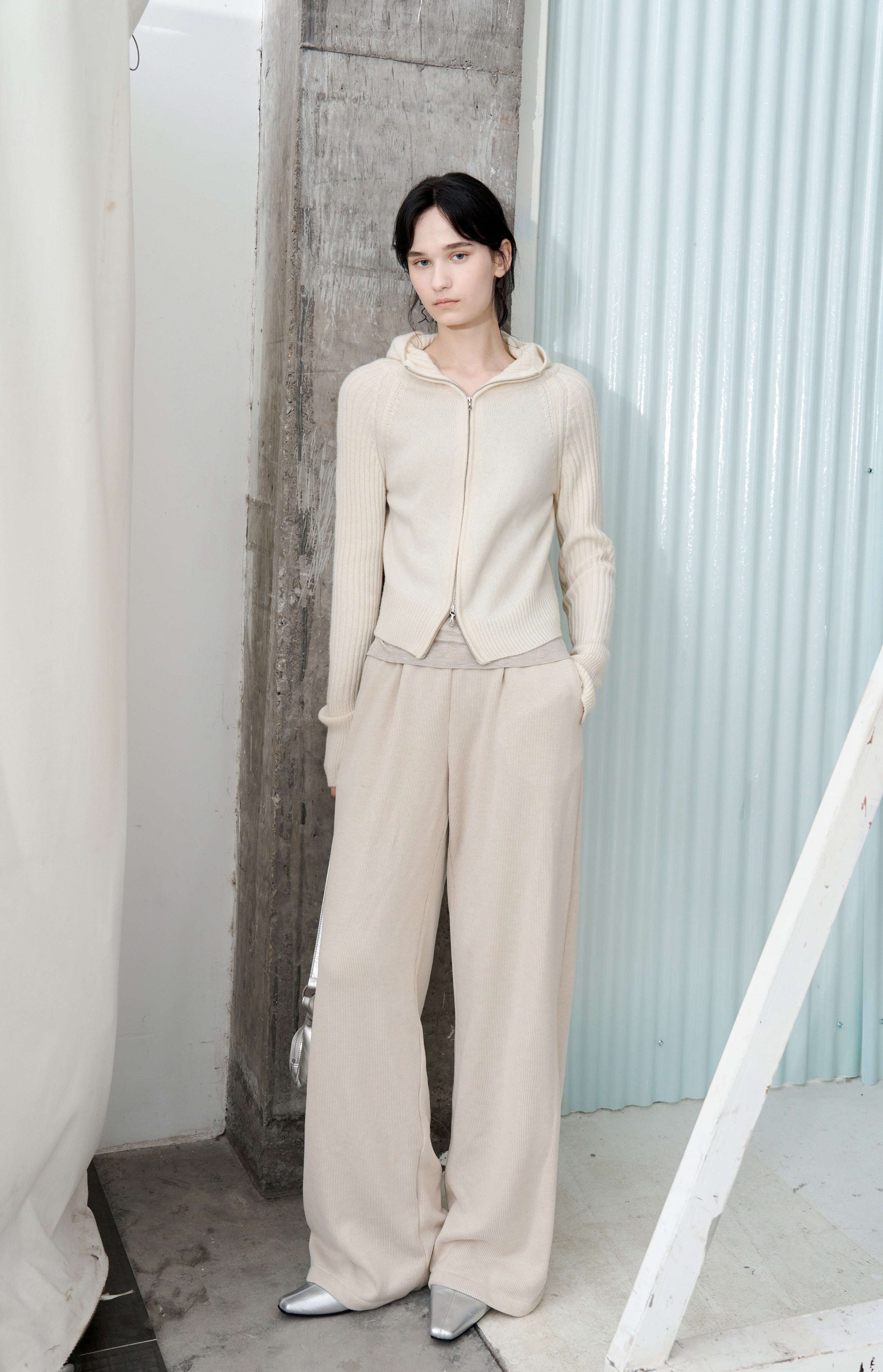 DRAPE WARM SWEATPANTS / ドレープウォームスウェットパンツ