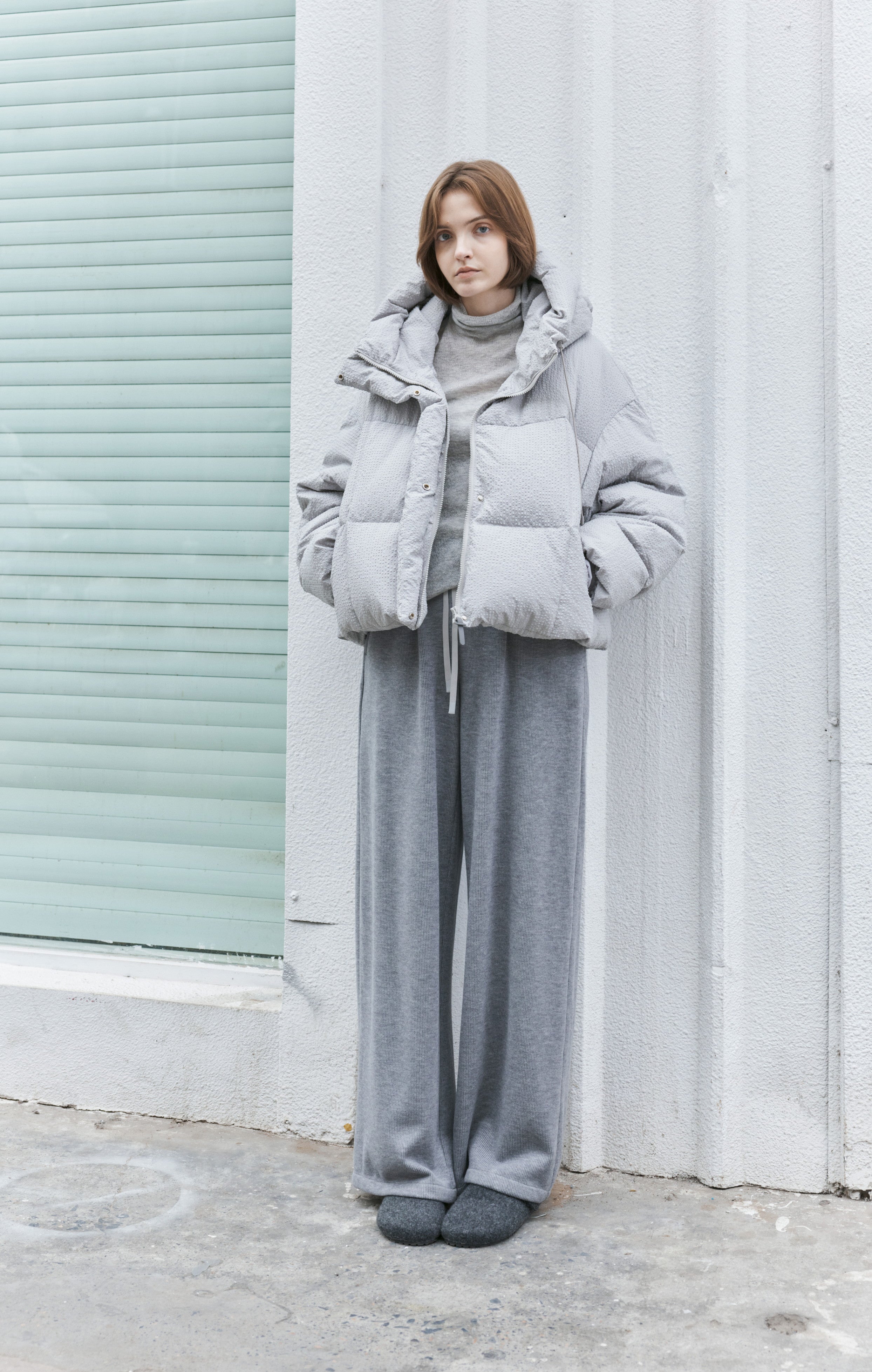 DRAPE WARM SWEATPANTS / ドレープウォームスウェットパンツ