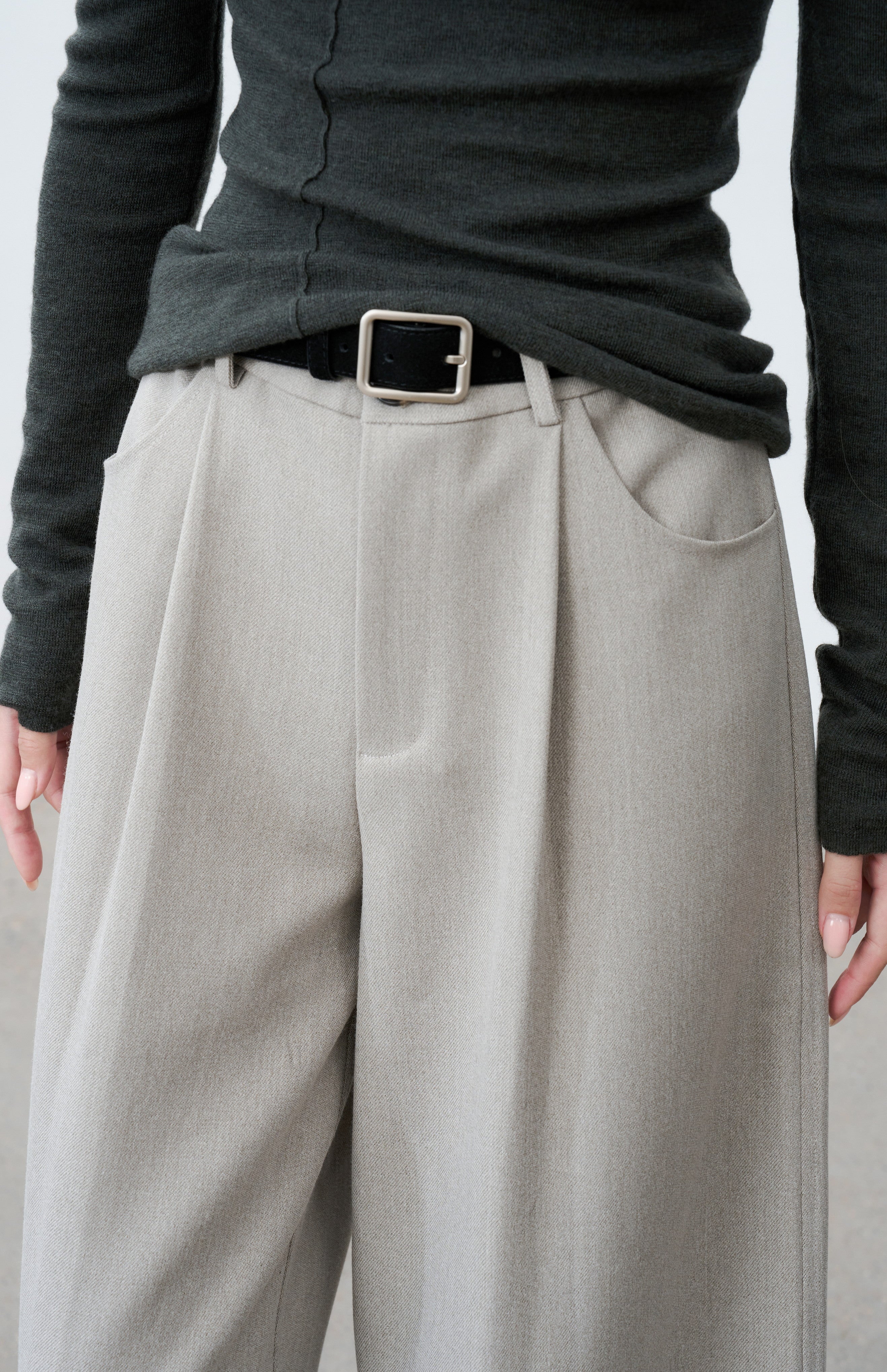 WARM COLOR CURVE PANTS / 웜 컬러 커브 팬츠