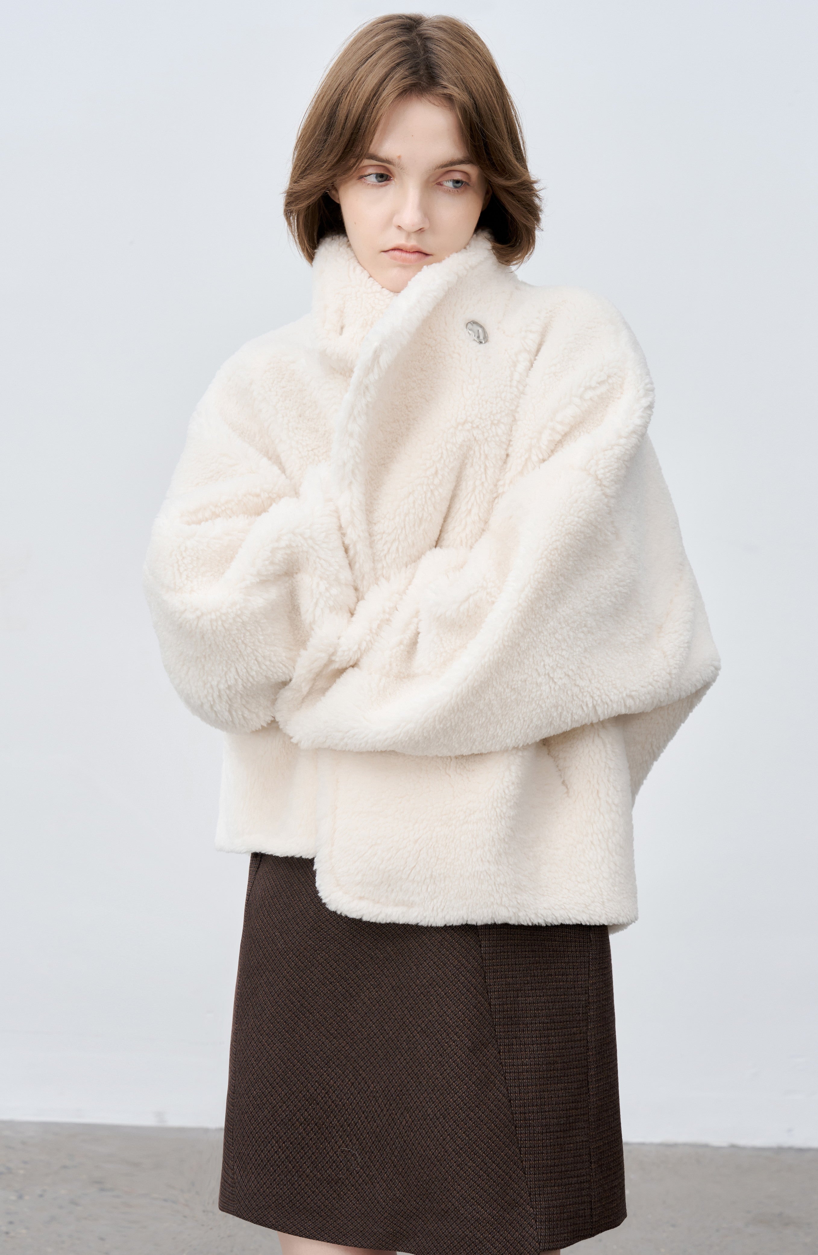 WARM LAPEL BOA JACKET / ウォームラペルボアジャケット