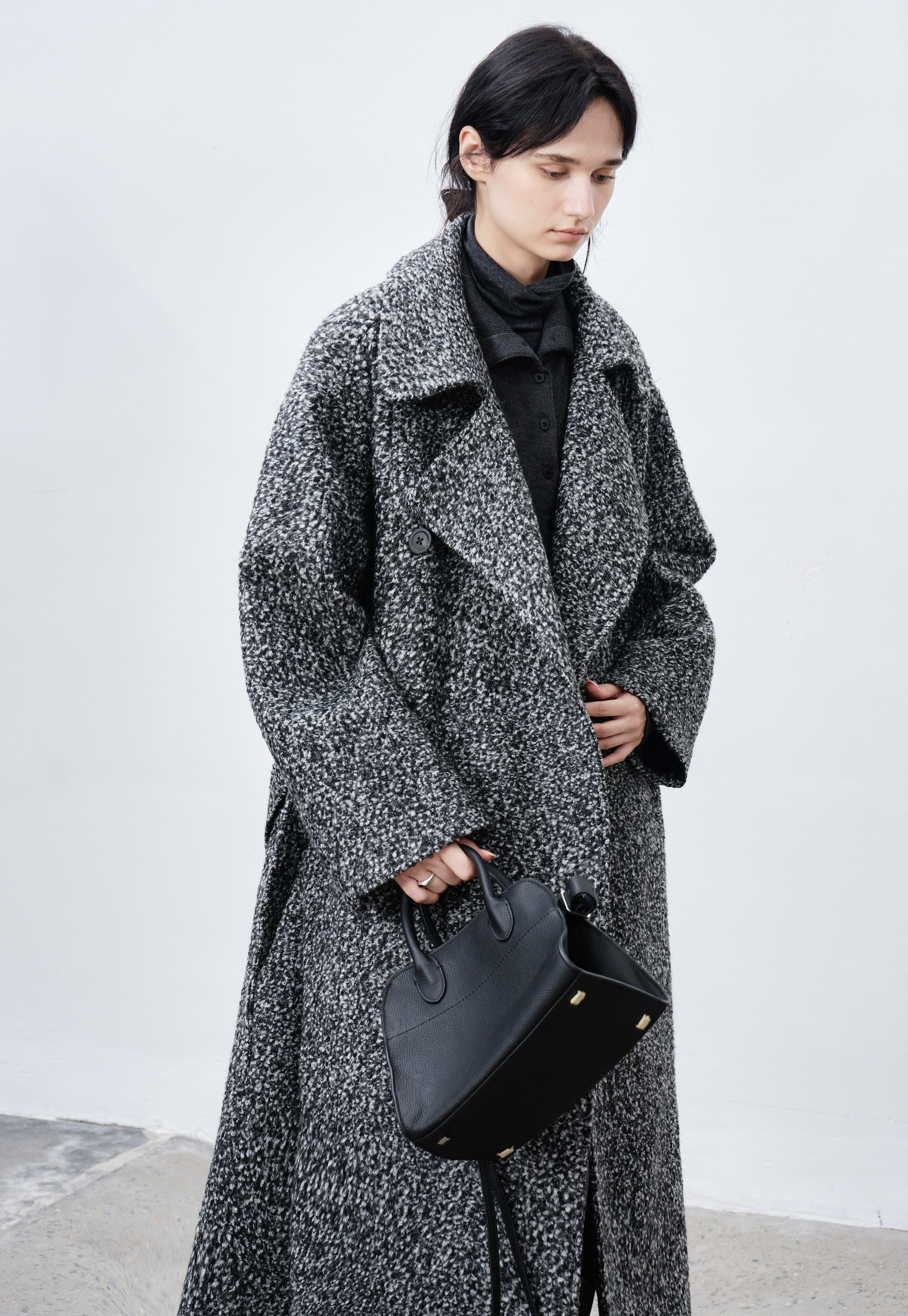 MORSE DOT WOOL COAT / 몰스닷 울 코트