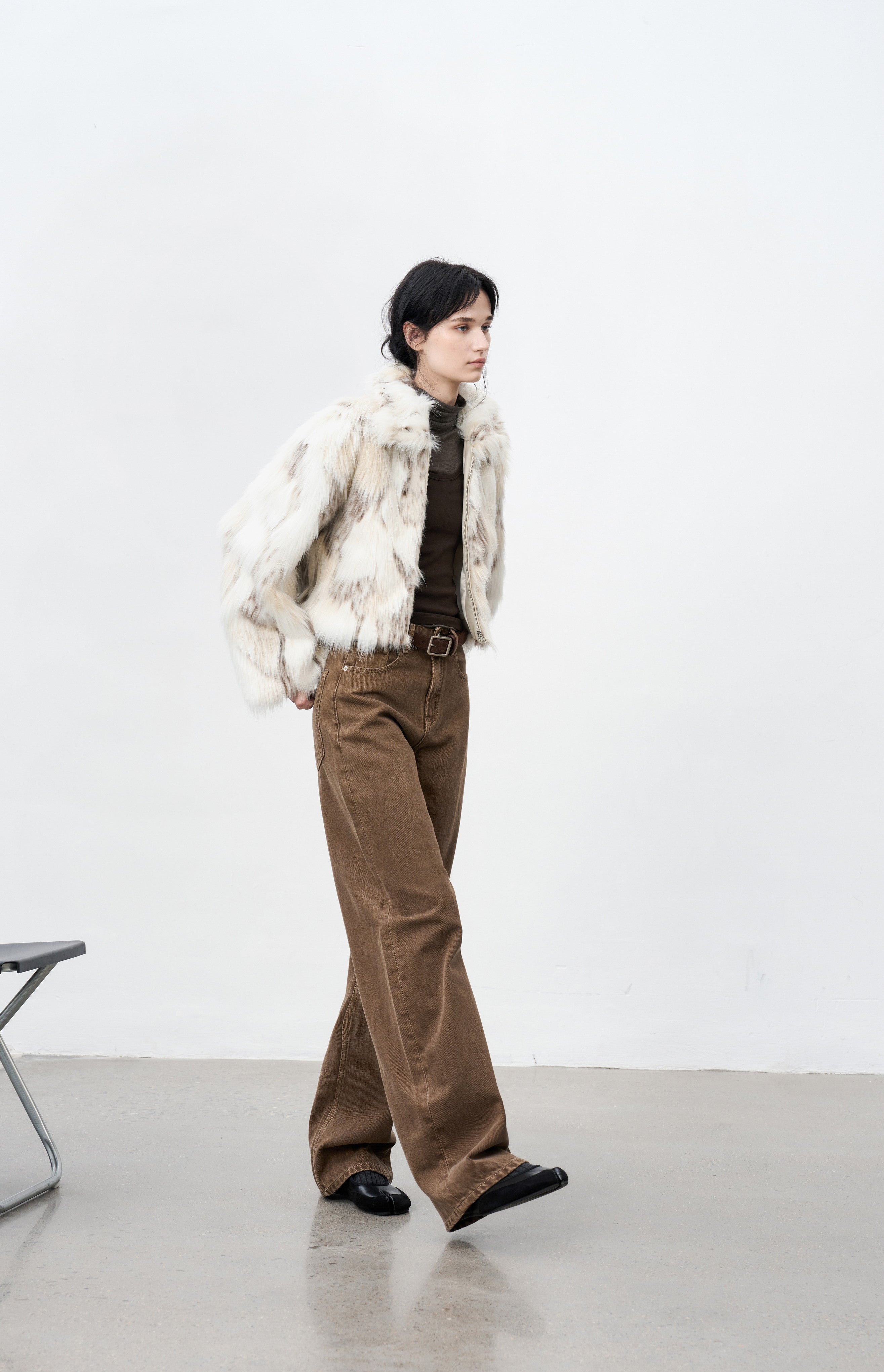 MULTI TONE FUR JACKET / マルチトーンファージャケット