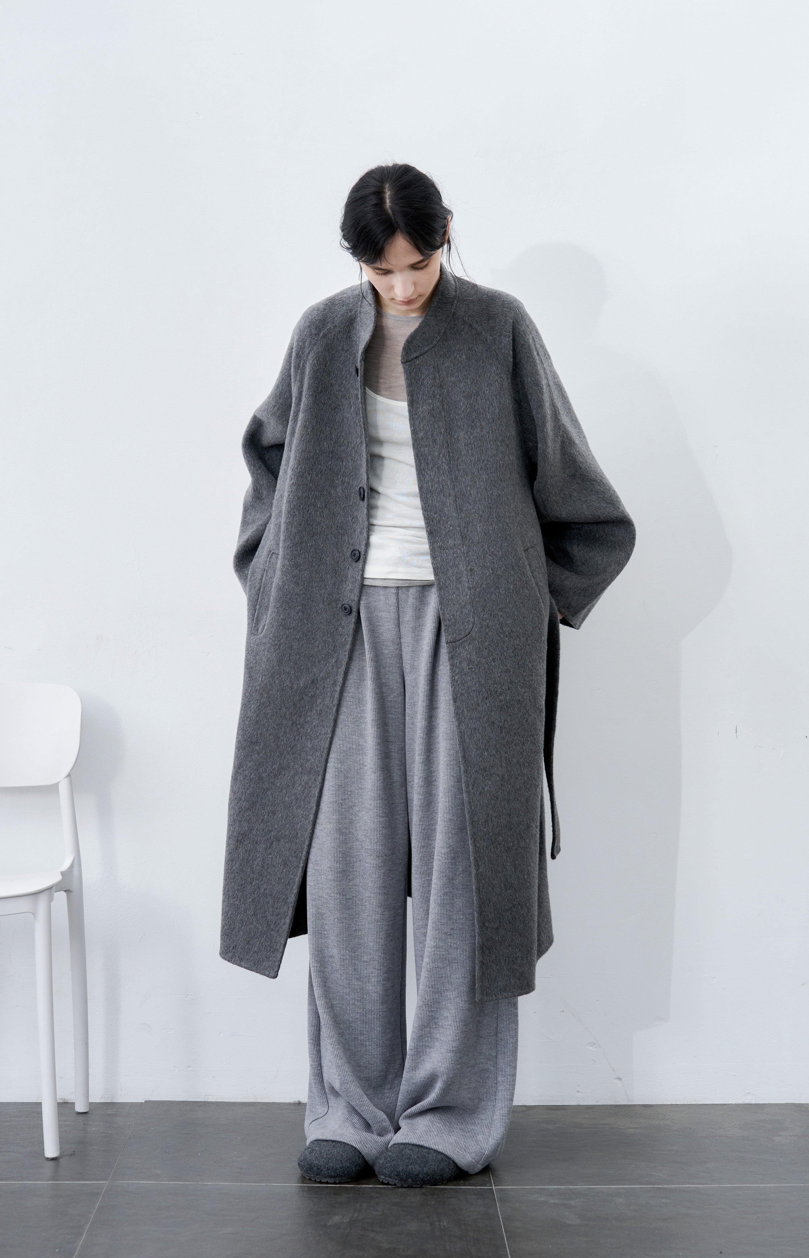 DRAPE WARM SWEATPANTS / ドレープウォームスウェットパンツ