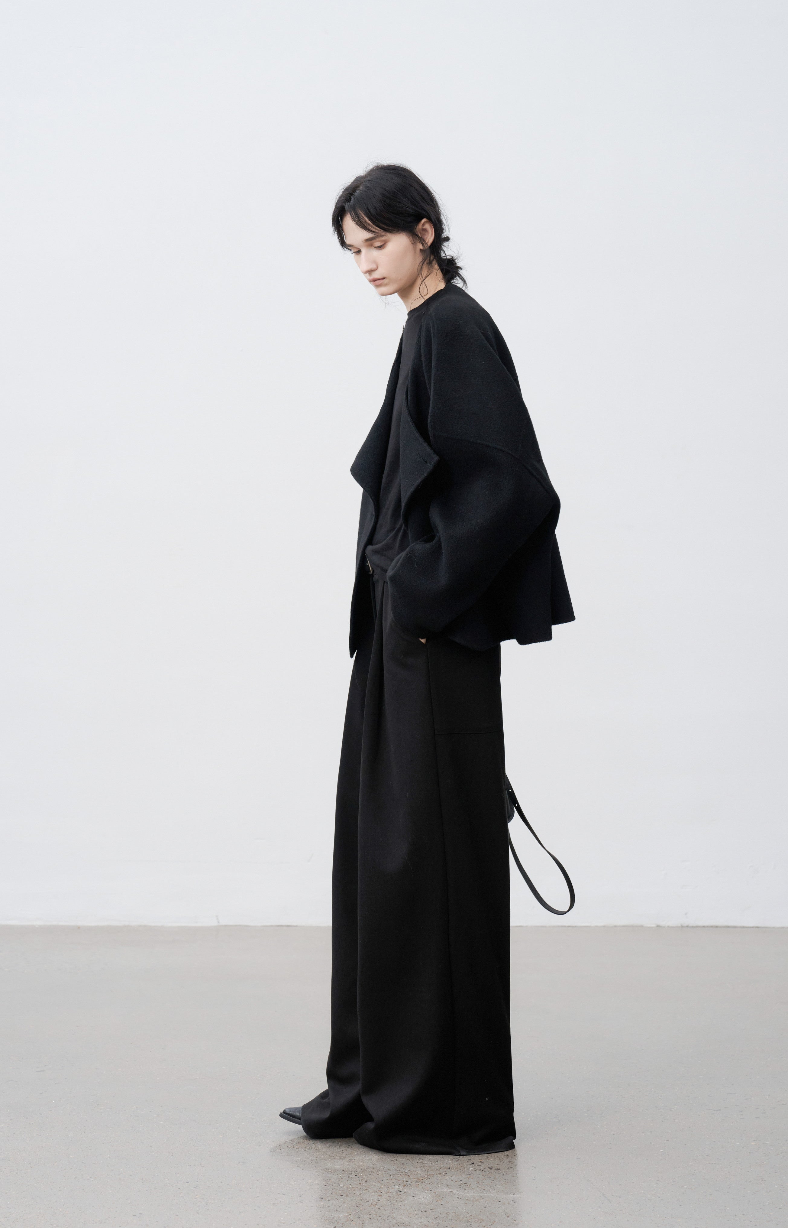 WIDE TUCK WARM SLACKS / ワイドタックウォームスラックス