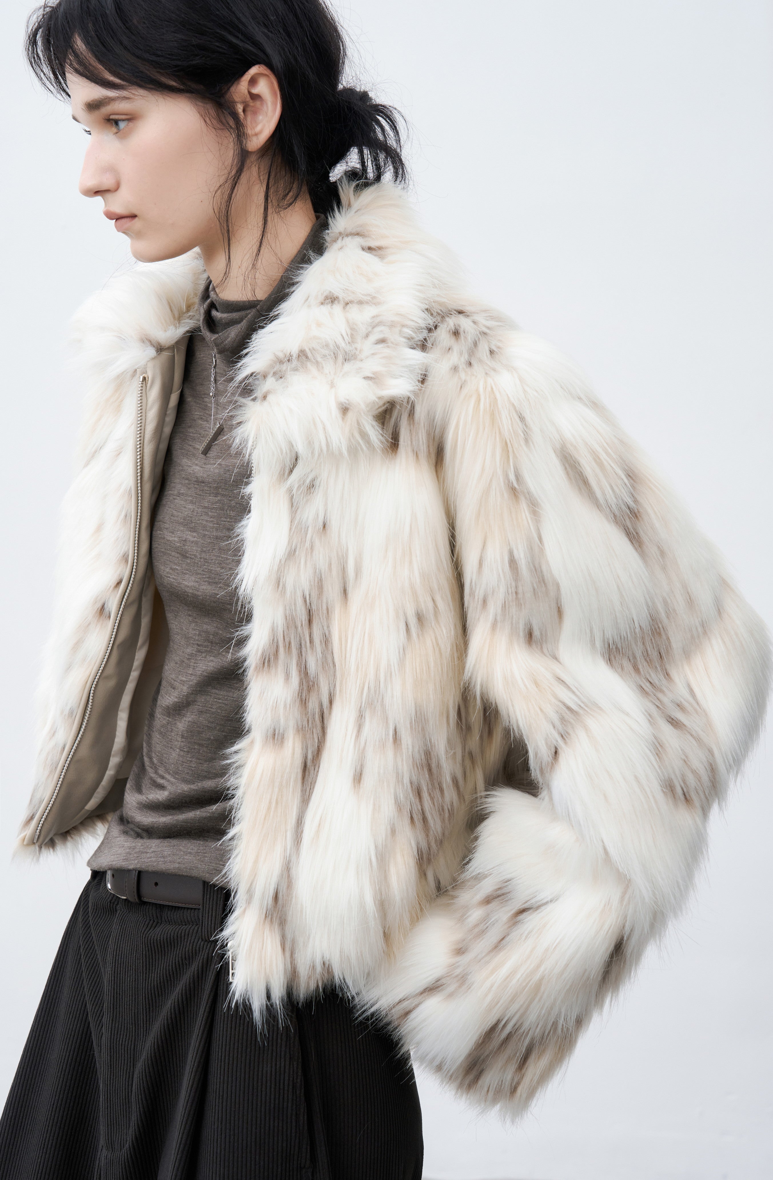 MULTI TONE FUR JACKET / マルチトーンファージャケット