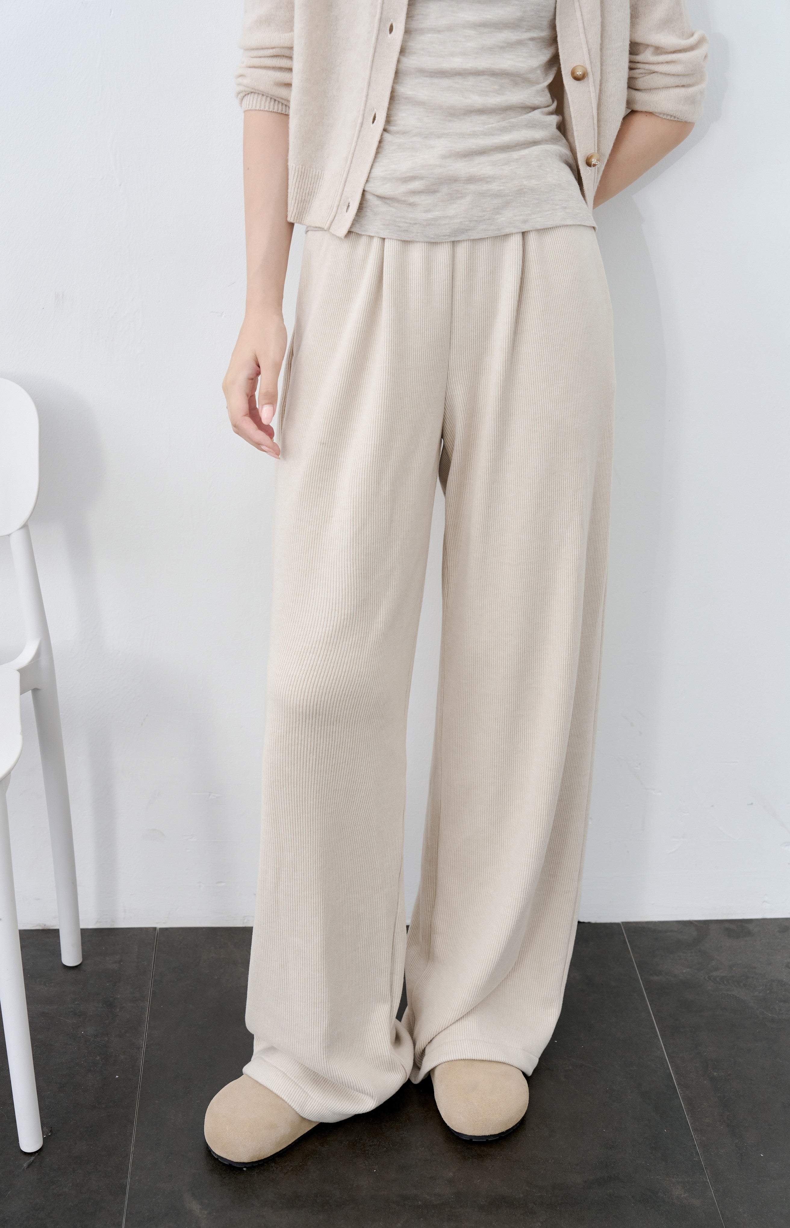 DRAPE WARM SWEATPANTS / ドレープウォームスウェットパンツ