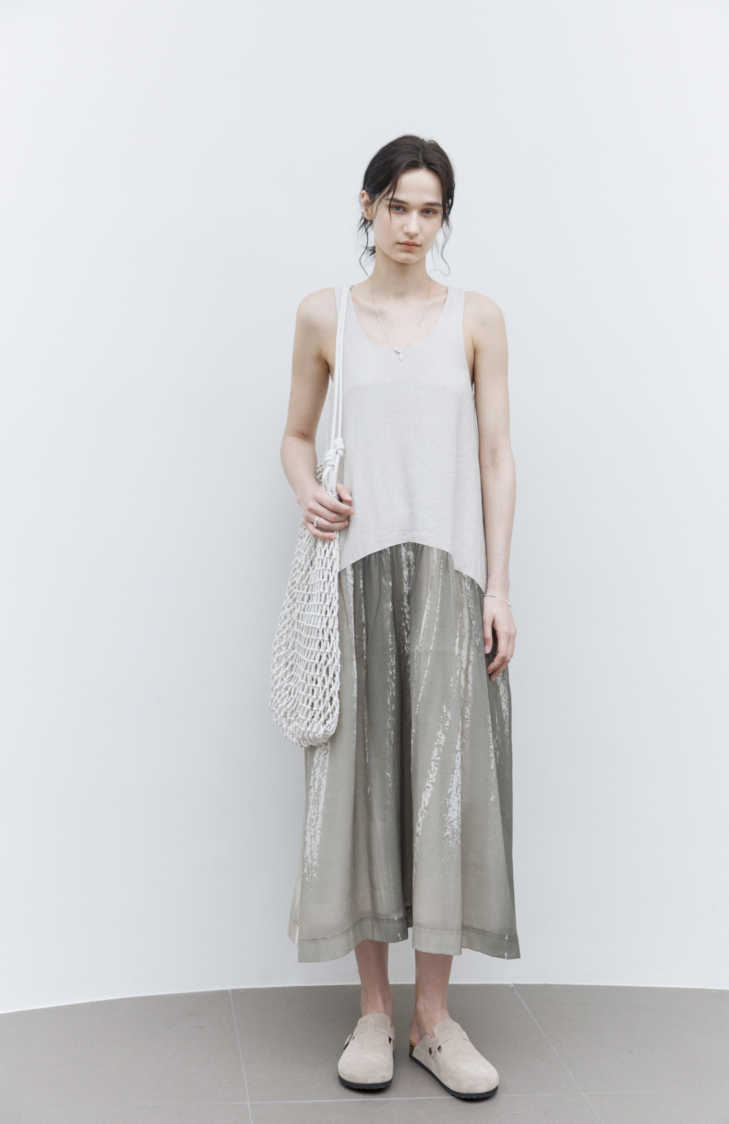 LIGHT SHADOW DOCKING DRESS