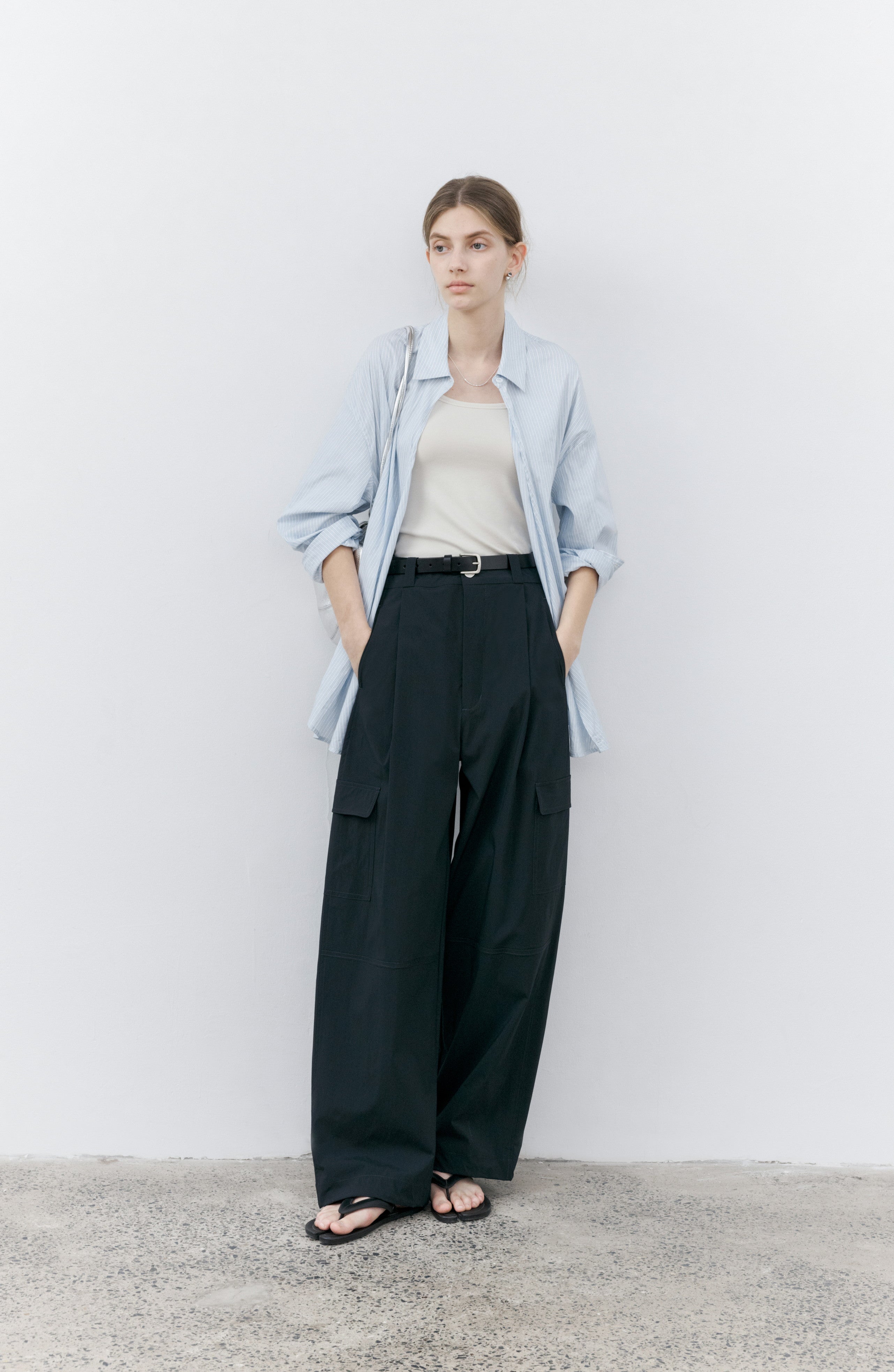 WIDE TUCK CARGO PANTS / ワイドタックカーゴパンツ