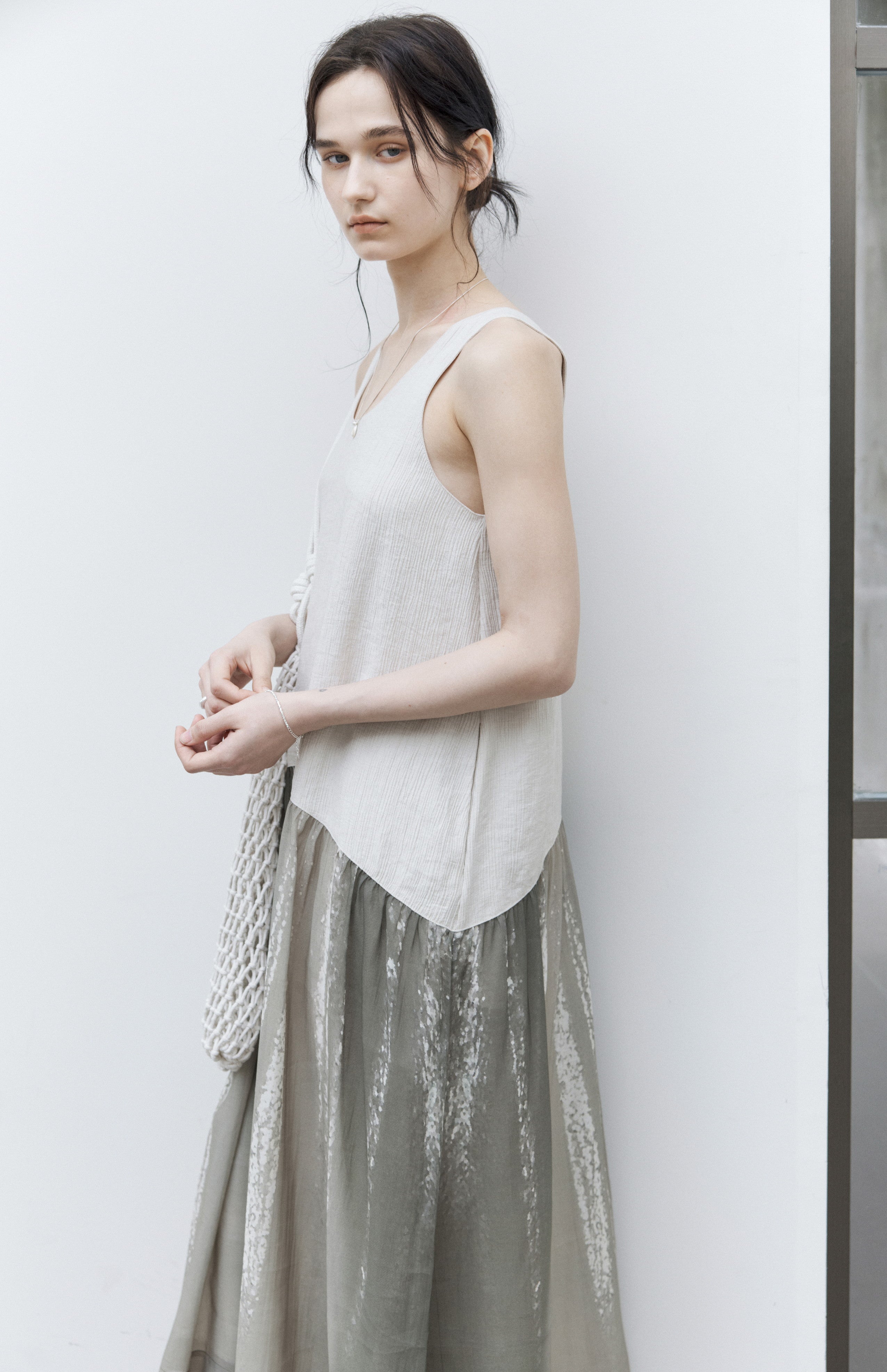 LIGHT SHADOW DOCKING DRESS