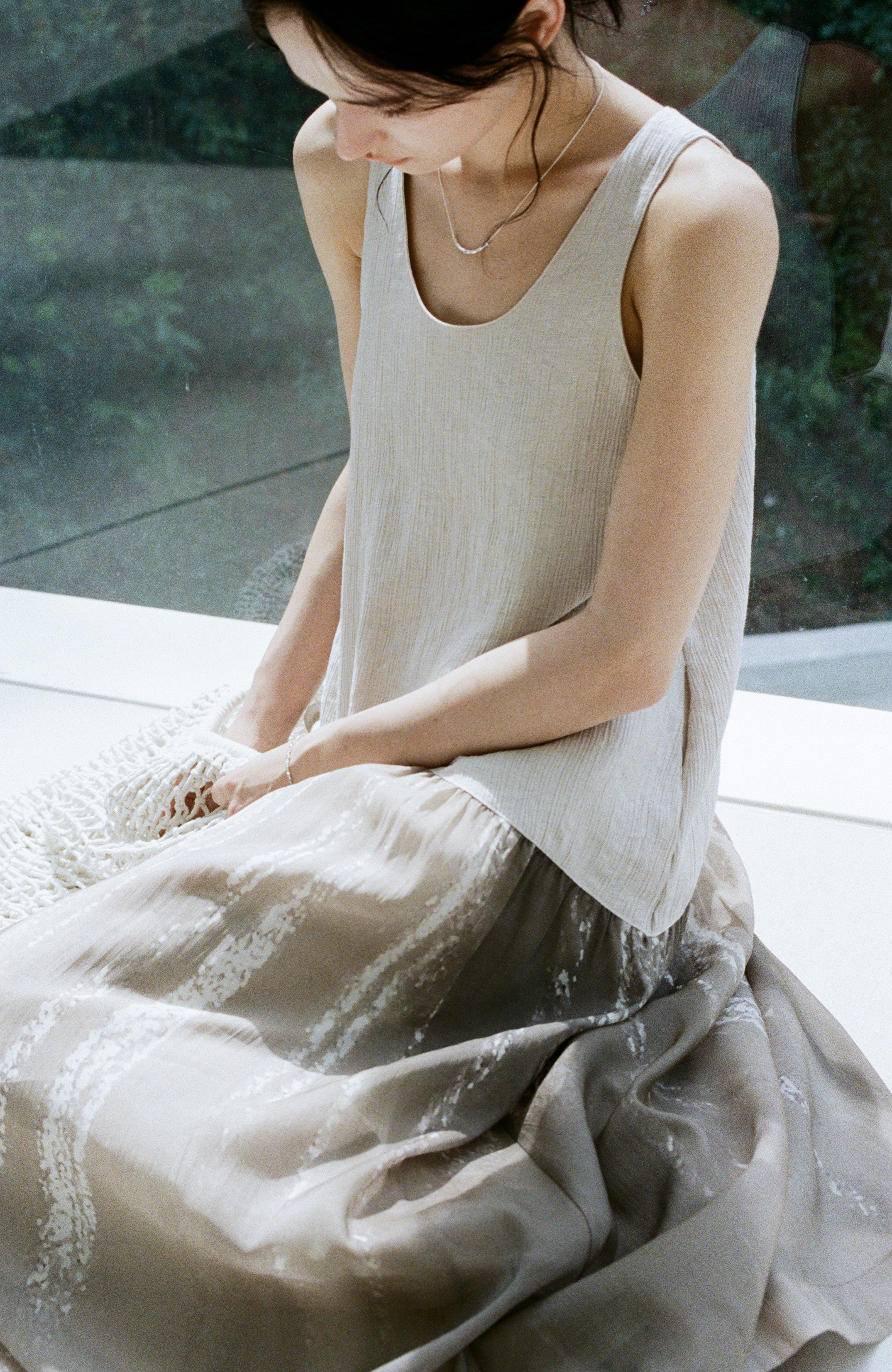 LIGHT SHADOW DOCKING DRESS