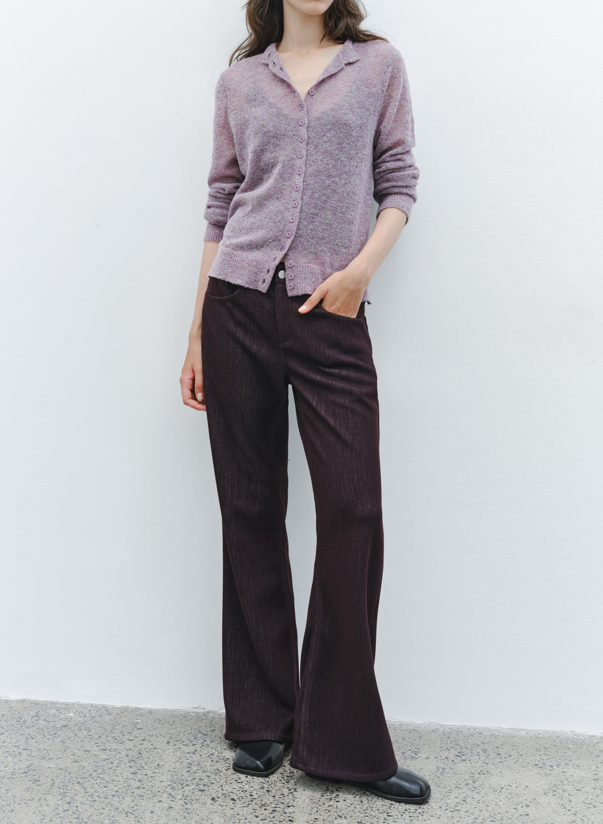 FLARE FIT COLOR PANTS