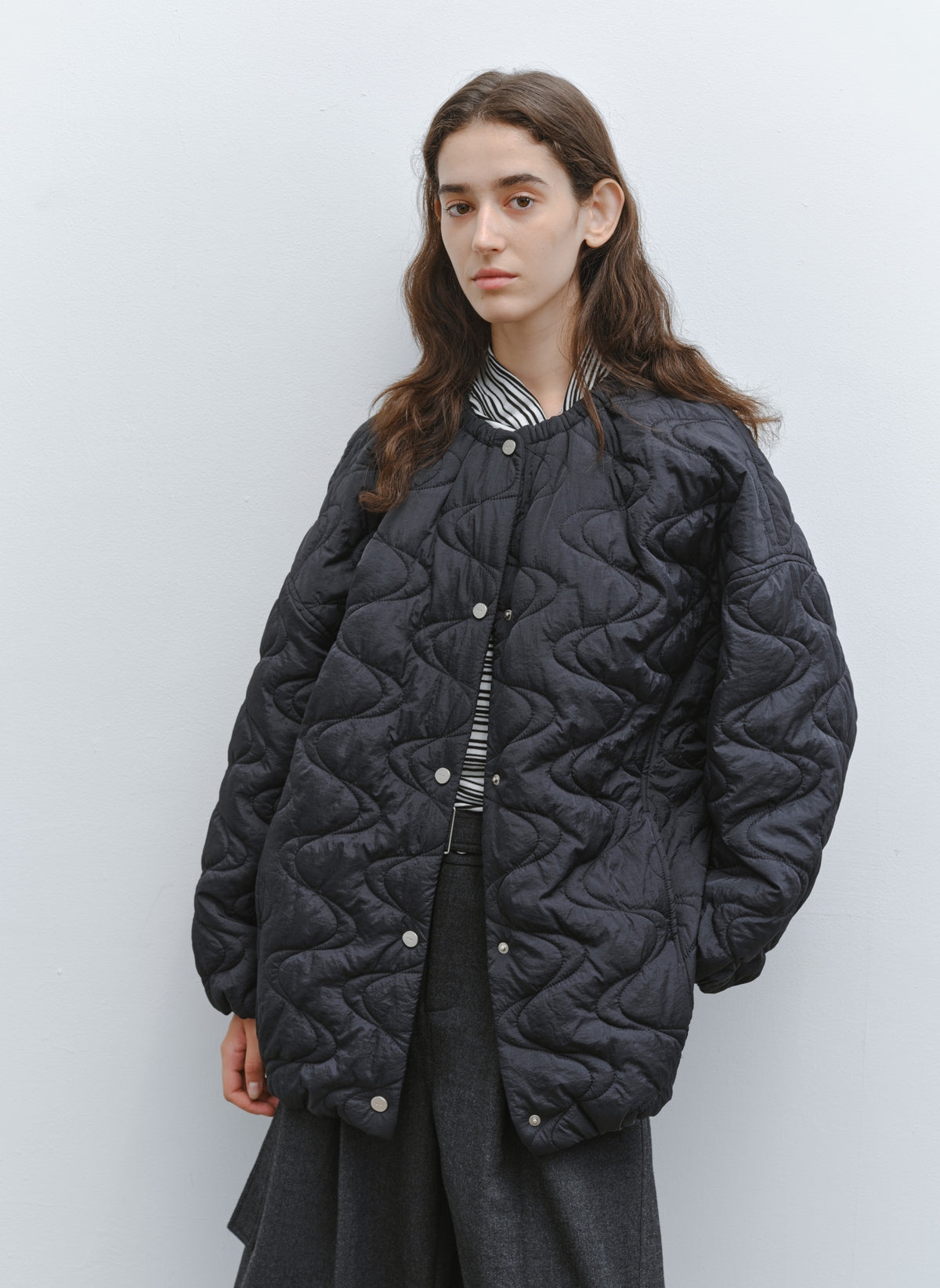 WATER WAVE QUILTING BLOUSON