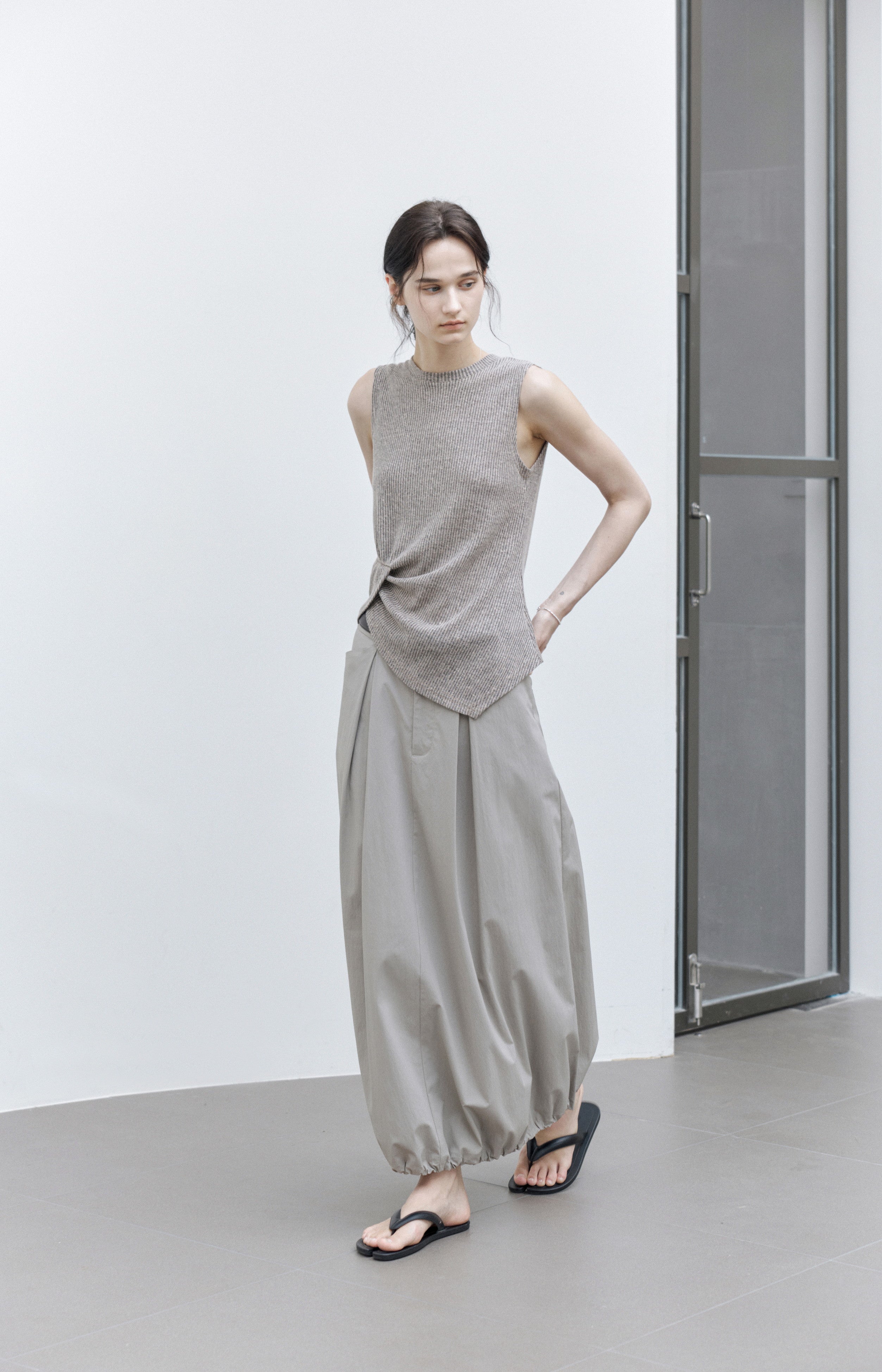 2WAY FLARE BALLOON SKIRT / 2WAYフレアバルーンスカート