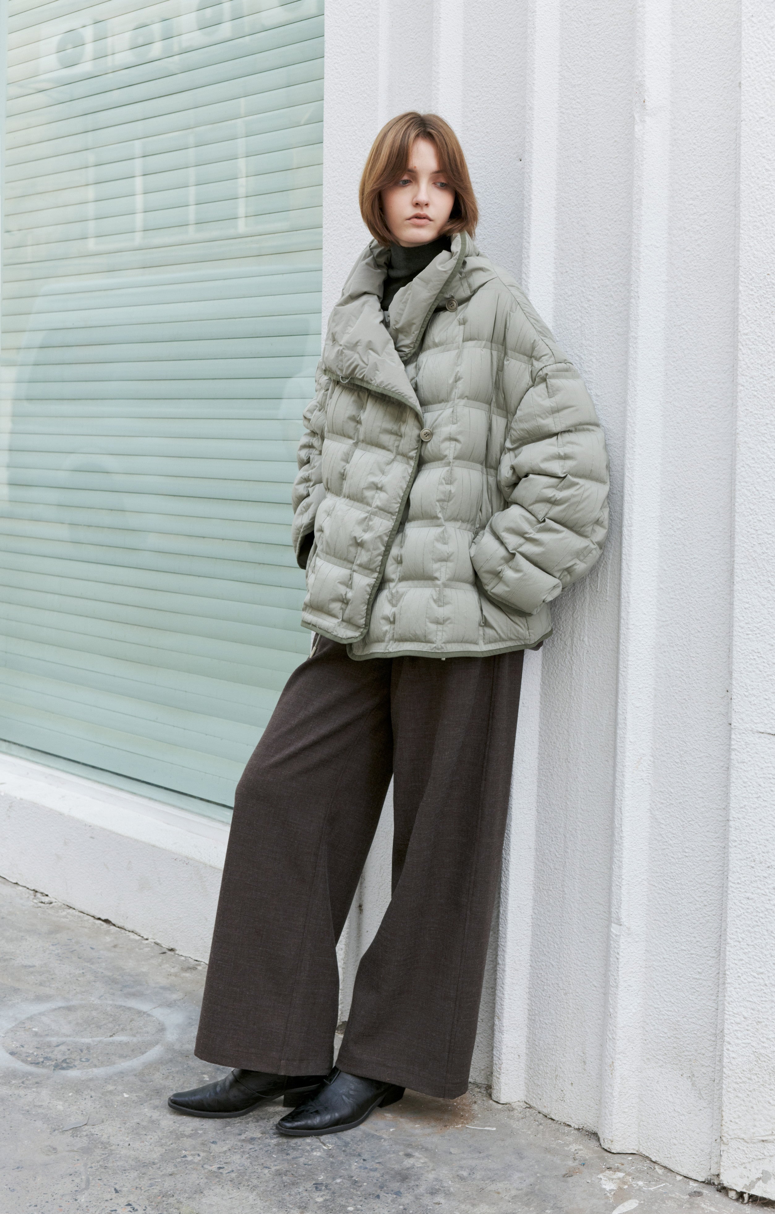 WRINKLE BLOCK DOWN COAT