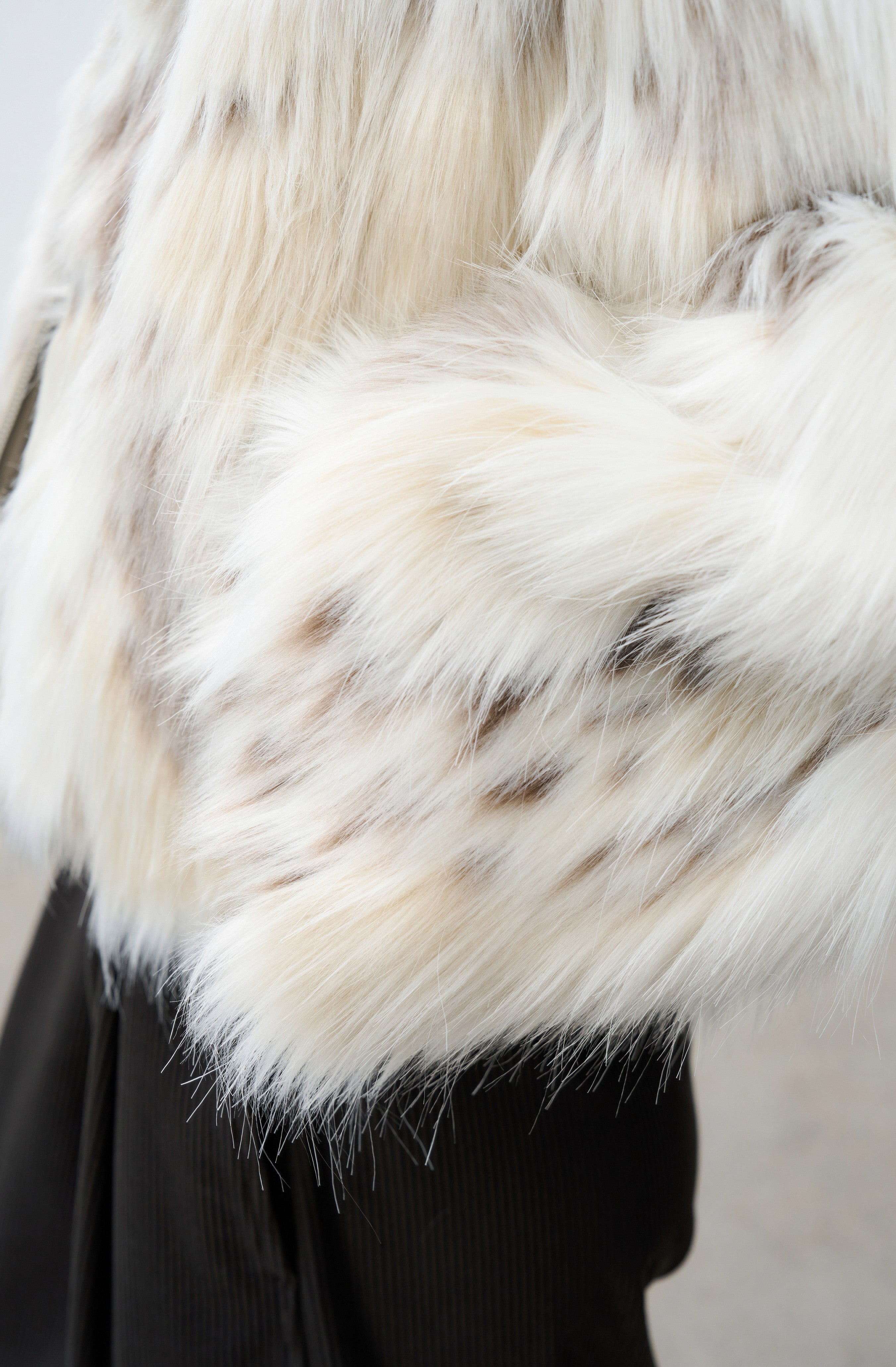 MULTI TONE FUR JACKET / マルチトーンファージャケット