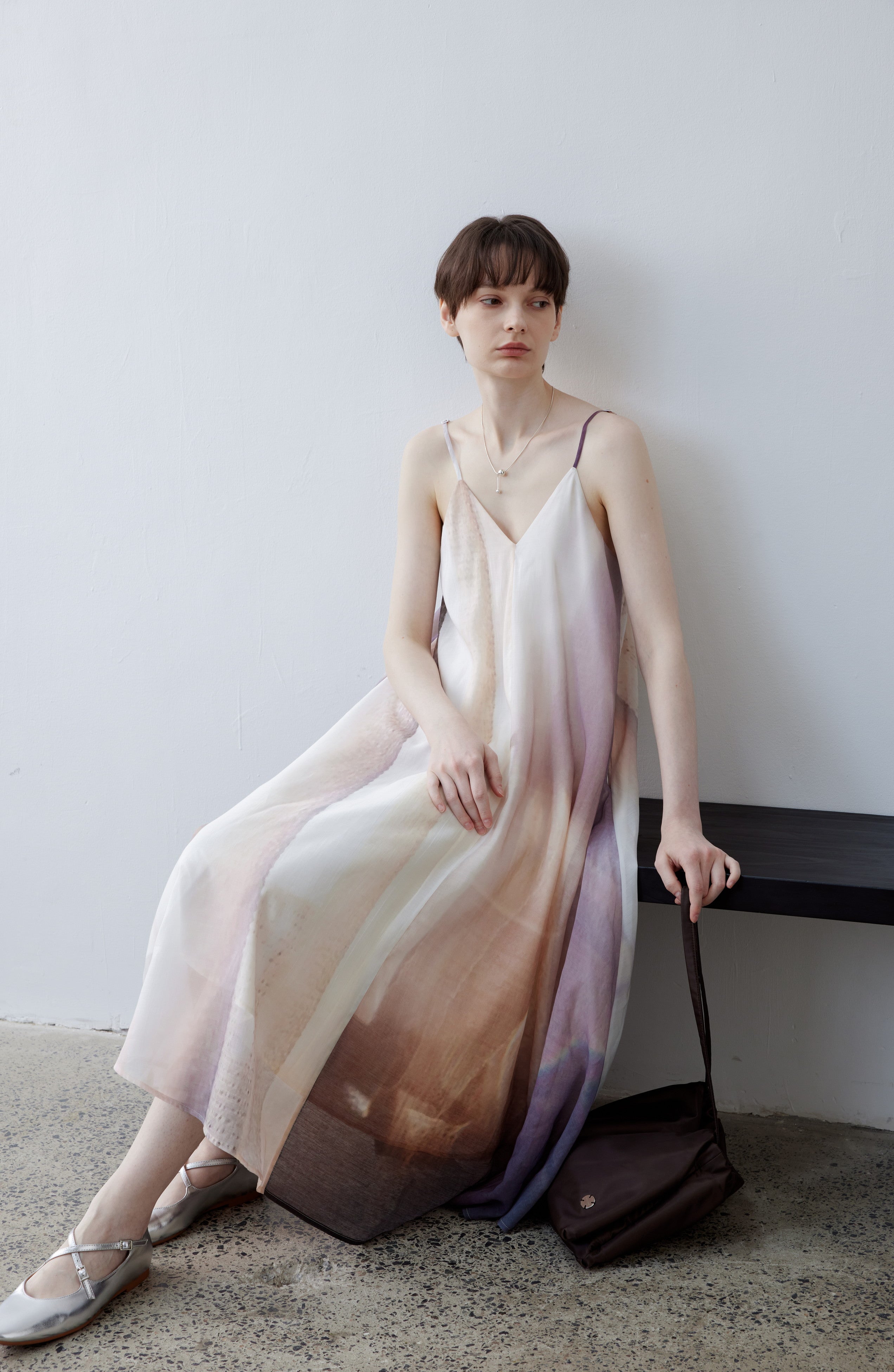 WATERCOLOR GRADATION DRESS / 水彩グラデーションワンピース