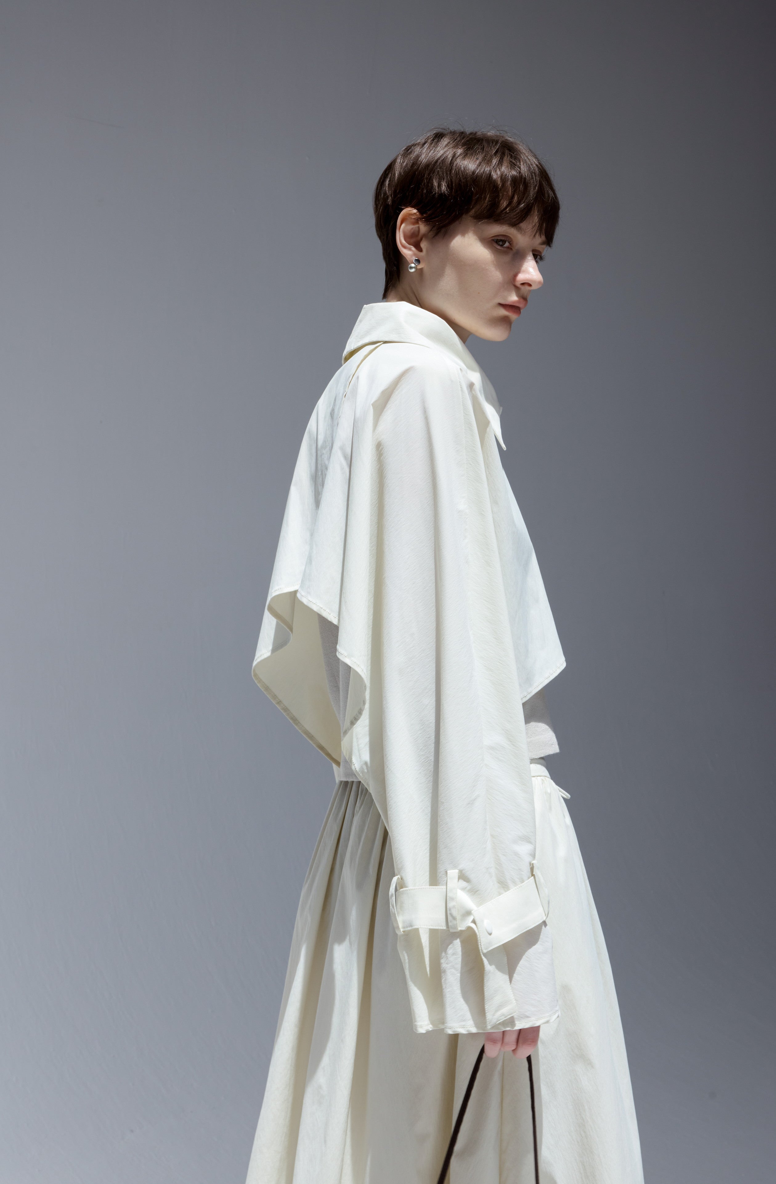 UV CUT SHORT LAYER SHIRT / UVカットショートレイヤーシャツ
