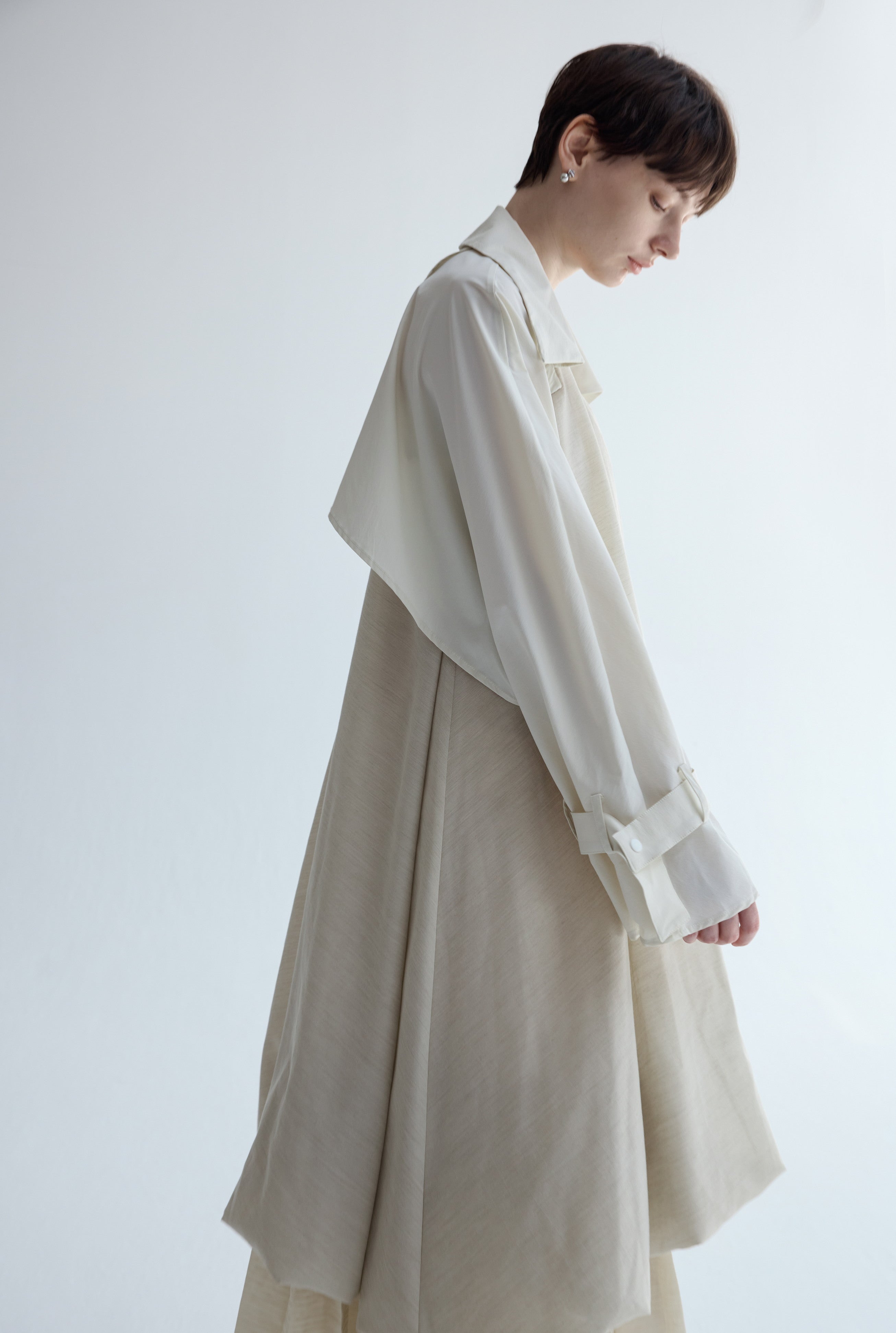 UV CUT SHORT LAYER SHIRT / UVカットショートレイヤーシャツ