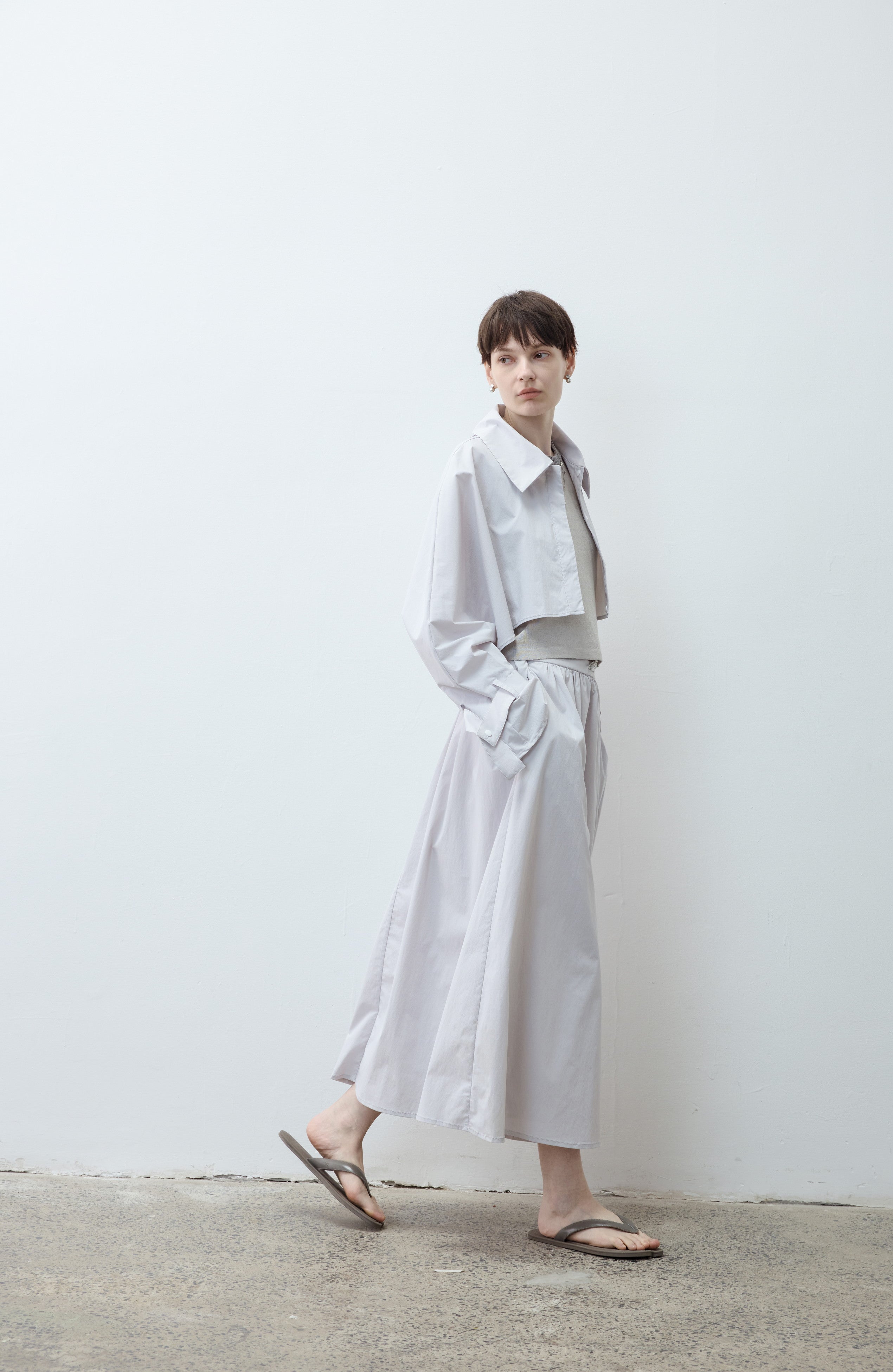 UV CUT SHORT LAYER SHIRT / UVカットショートレイヤーシャツ