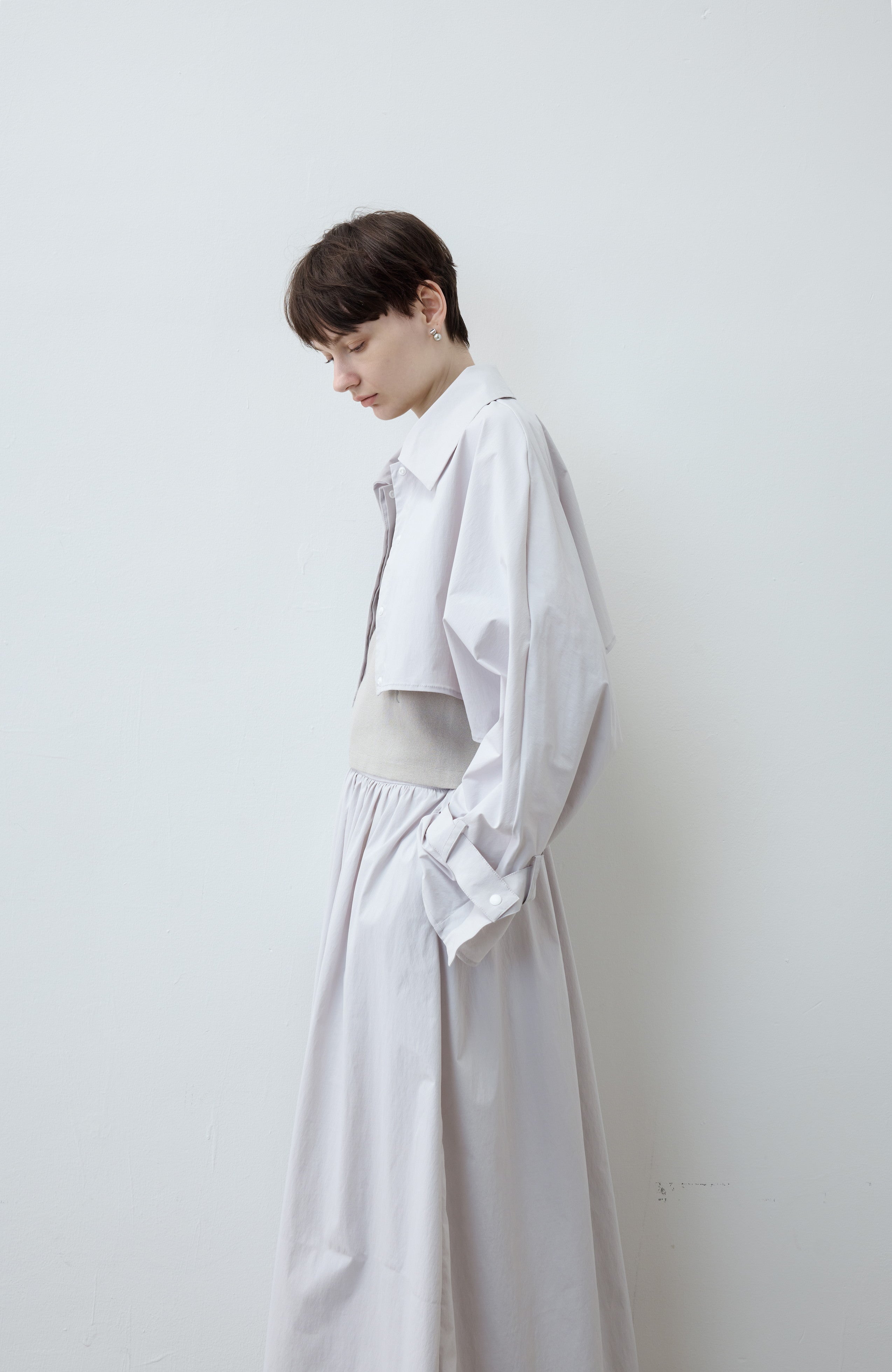 UV CUT SHORT LAYER SHIRT / UVカットショートレイヤーシャツ